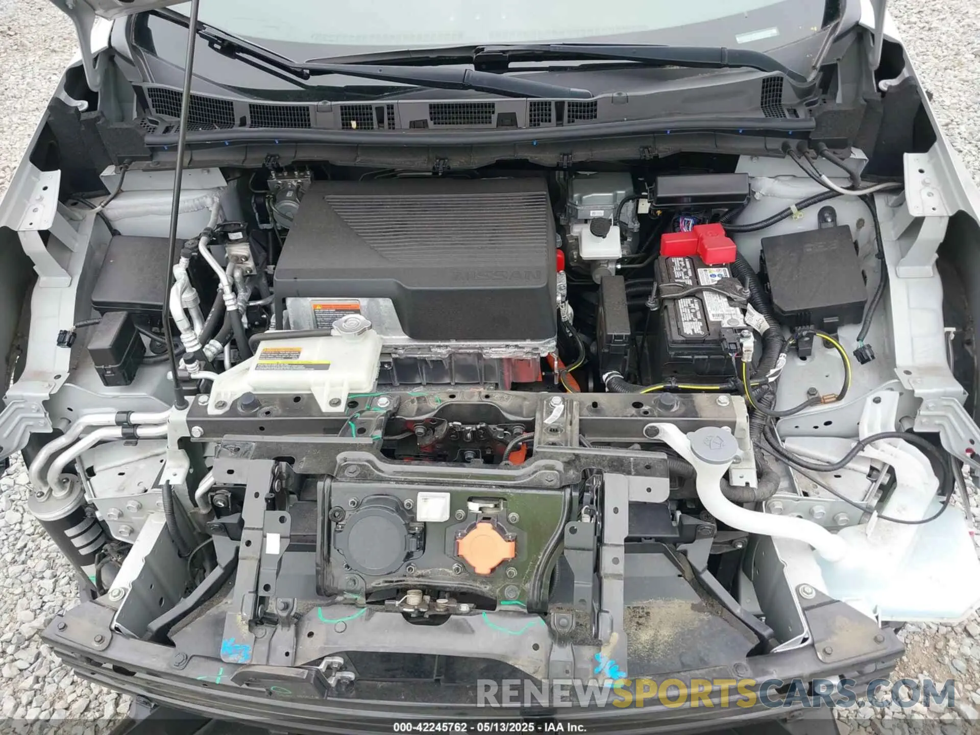 10 Photograph of a damaged car 1N4AZ1CV5NC551964 NISSAN LEAF 2022