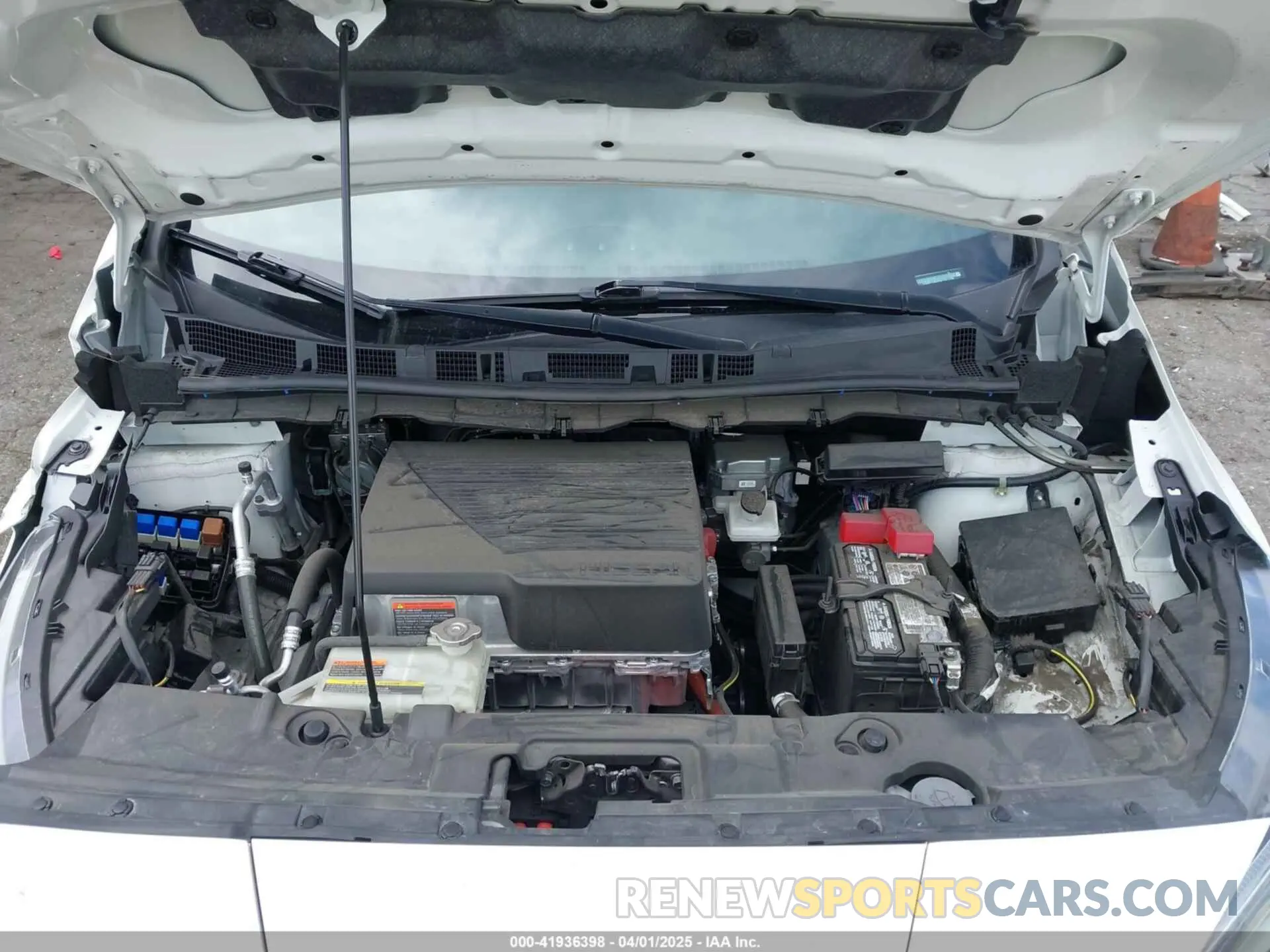 10 Фотография поврежденного автомобиля 1N4BZ1BV9NC551228 NISSAN LEAF 2022