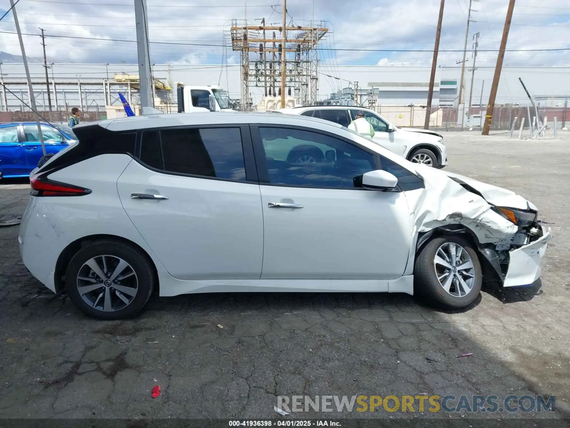 13 Фотография поврежденного автомобиля 1N4BZ1BV9NC551228 NISSAN LEAF 2022