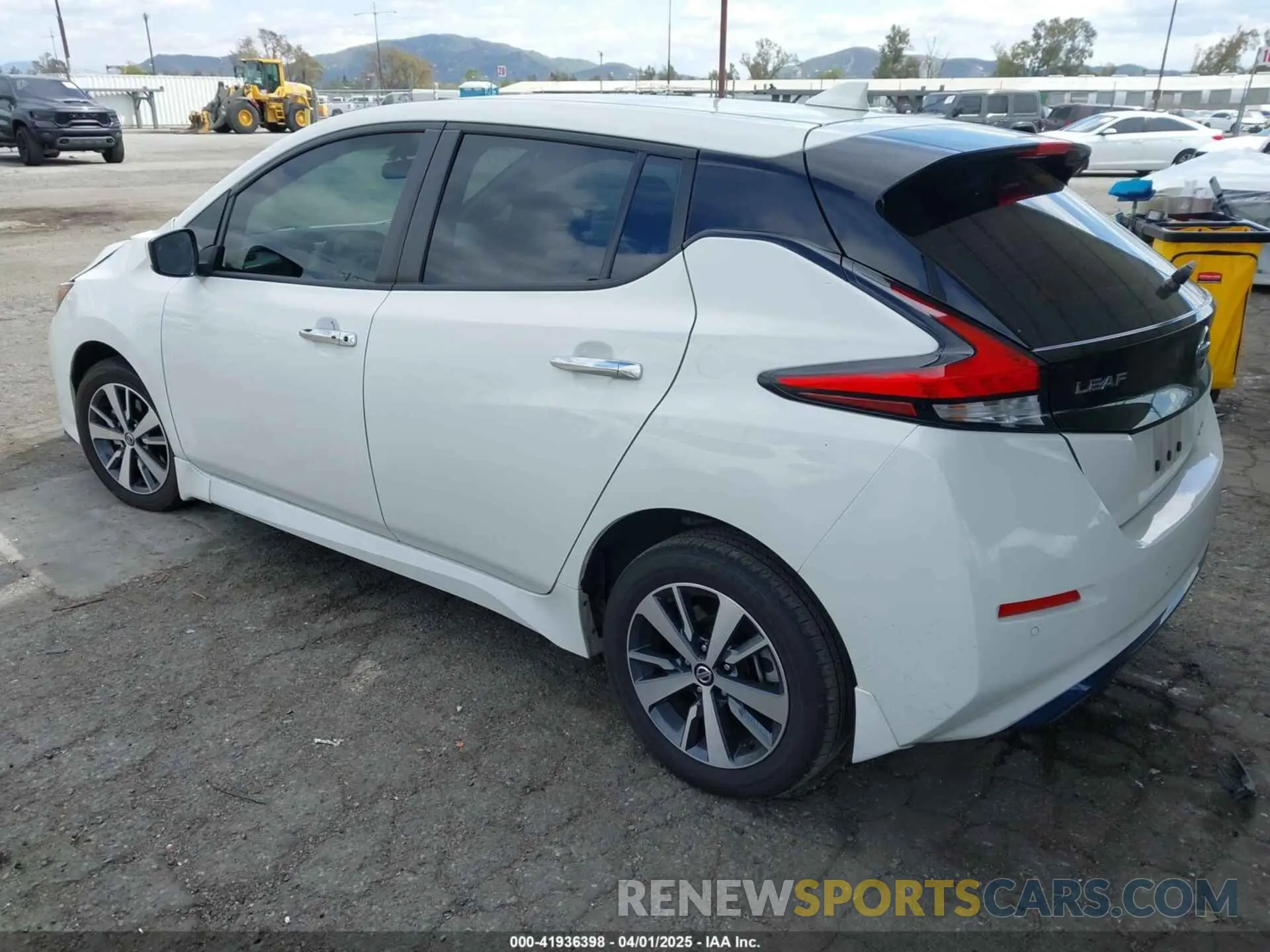 3 Фотография поврежденного автомобиля 1N4BZ1BV9NC551228 NISSAN LEAF 2022