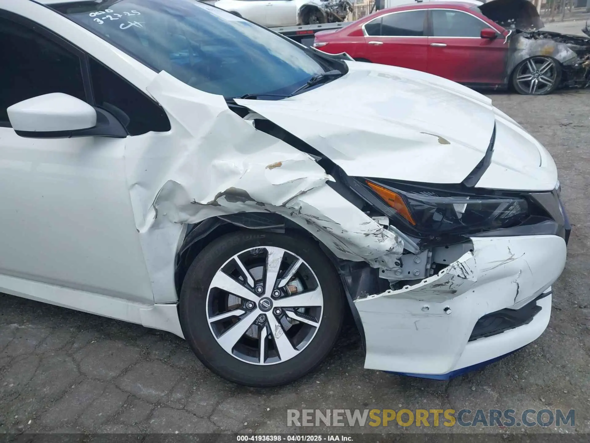 6 Фотография поврежденного автомобиля 1N4BZ1BV9NC551228 NISSAN LEAF 2022