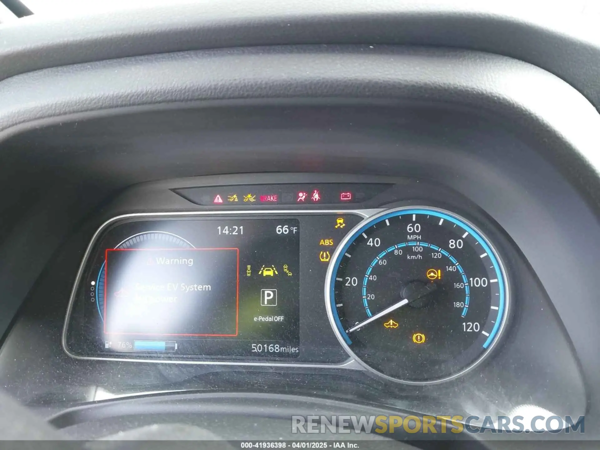 7 Фотография поврежденного автомобиля 1N4BZ1BV9NC551228 NISSAN LEAF 2022