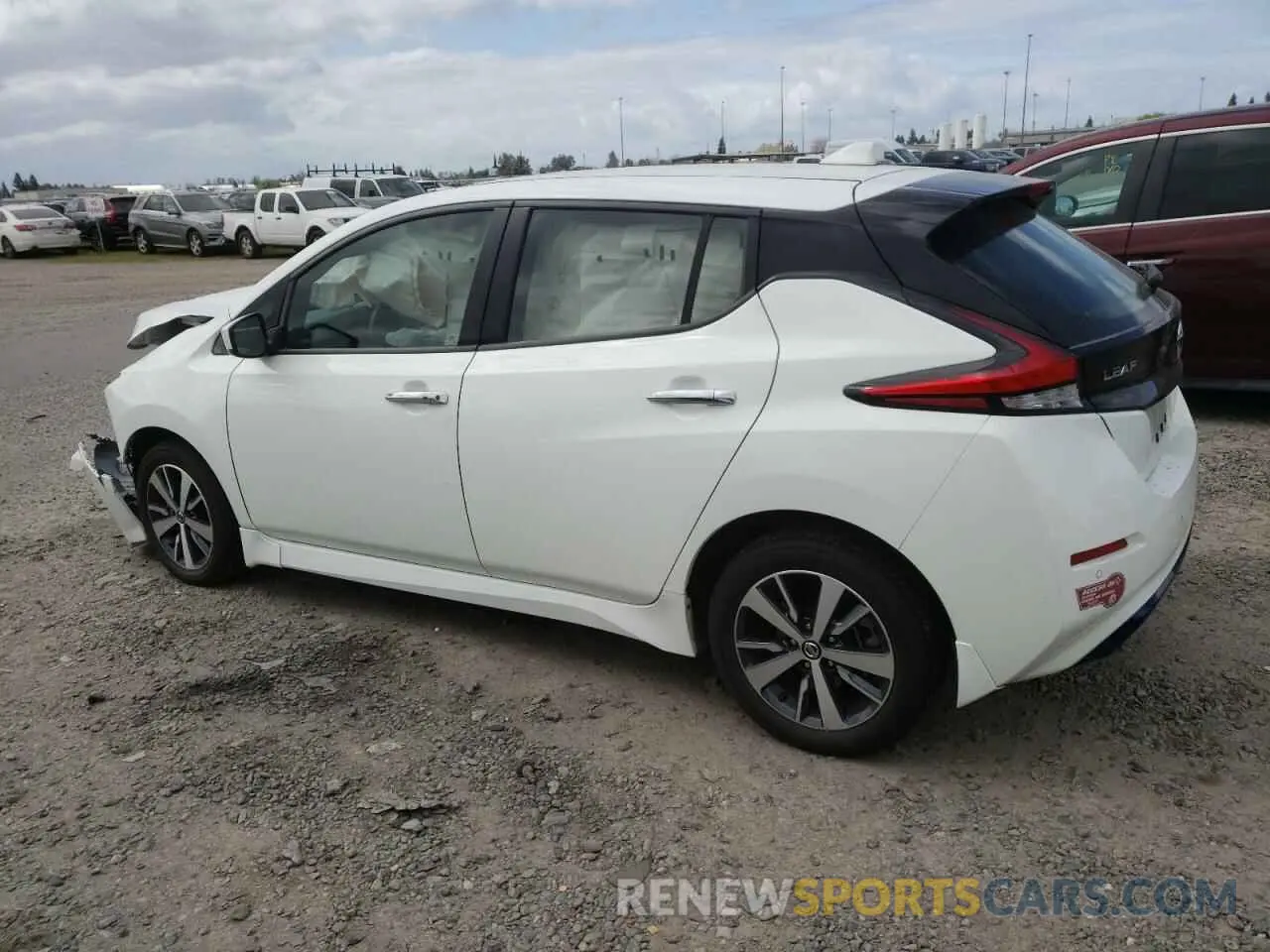 2 Фотография поврежденного автомобиля 1N4BZ1BV9NC561645 NISSAN LEAF 2022