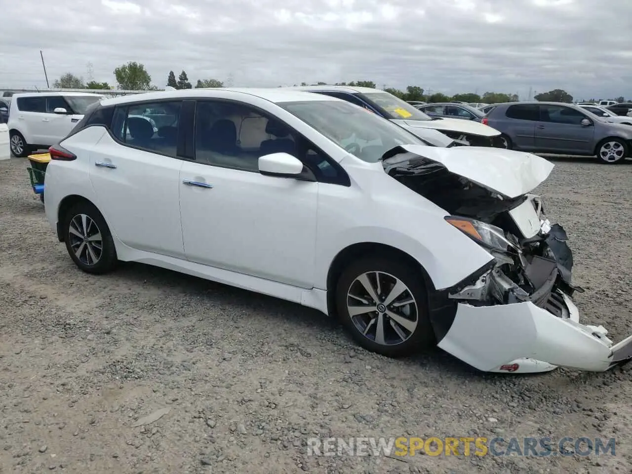 4 Фотография поврежденного автомобиля 1N4BZ1BV9NC561645 NISSAN LEAF 2022