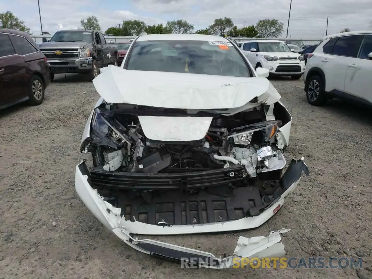 5 Фотография поврежденного автомобиля 1N4BZ1BV9NC561645 NISSAN LEAF 2022