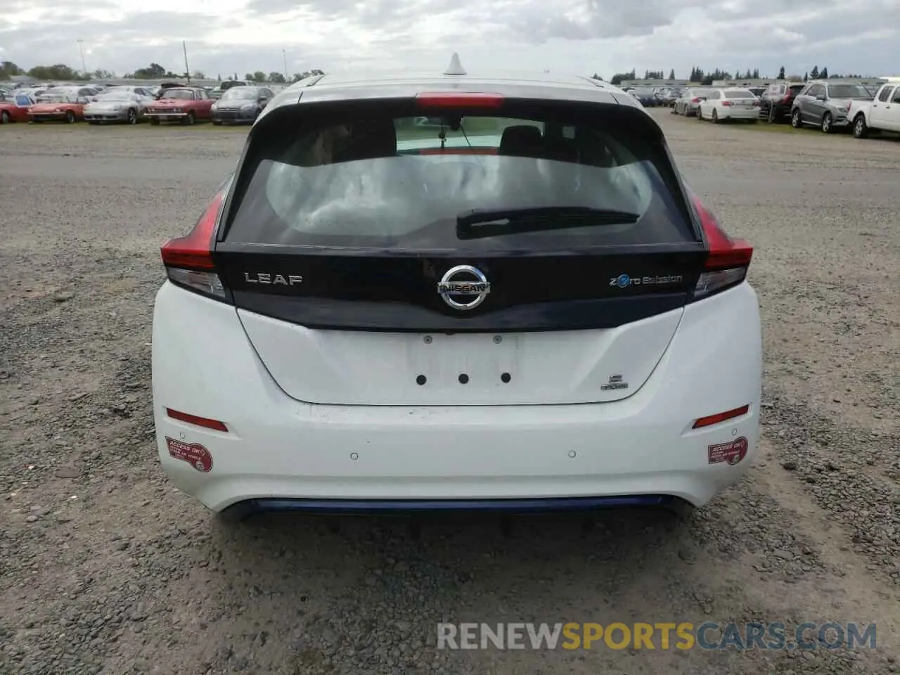 6 Фотография поврежденного автомобиля 1N4BZ1BV9NC561645 NISSAN LEAF 2022