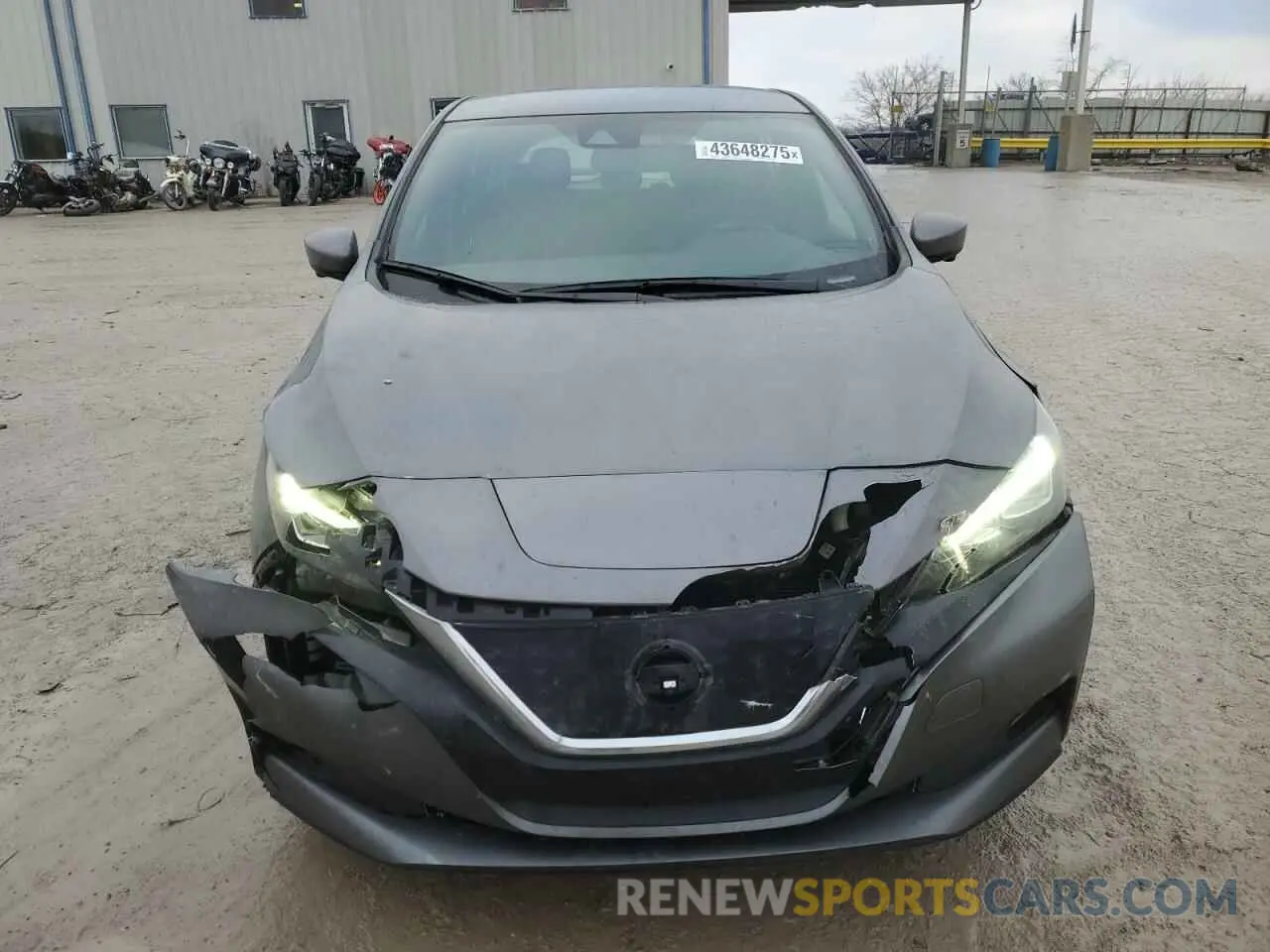 5 Photograph of a damaged car 1N4BZ1CV0NC551309 NISSAN LEAF 2022