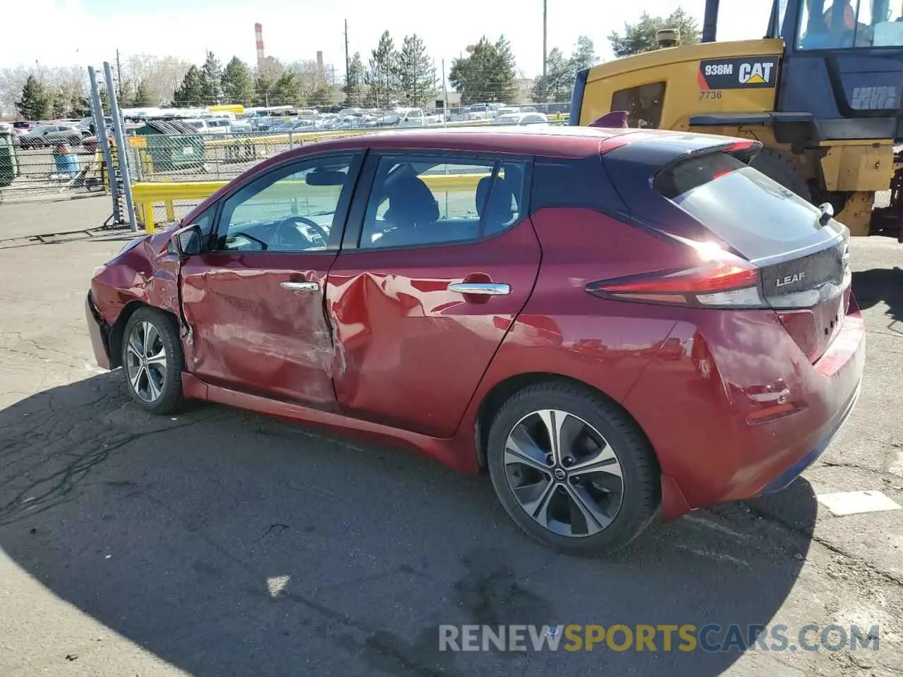 2 Фотография поврежденного автомобиля 1N4BZ1CV0NC561760 NISSAN LEAF 2022