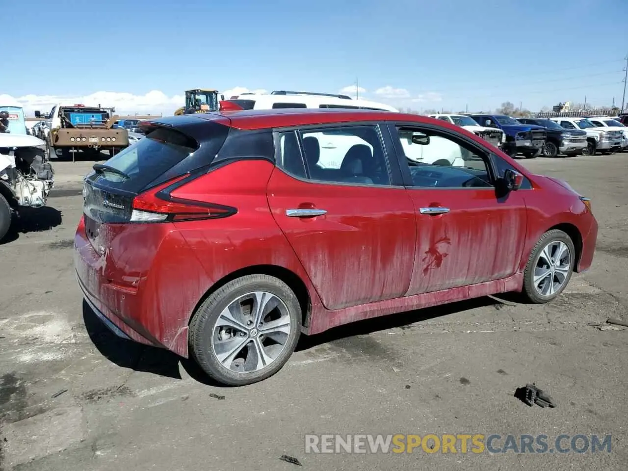 3 Фотография поврежденного автомобиля 1N4BZ1CV0NC561760 NISSAN LEAF 2022