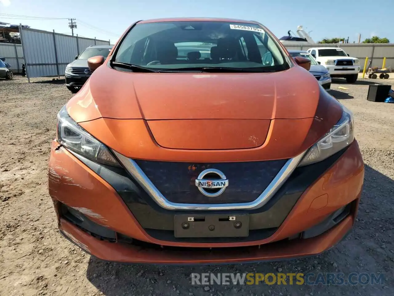 5 Photograph of a damaged car 1N4BZ1CV3NC558562 NISSAN LEAF 2022
