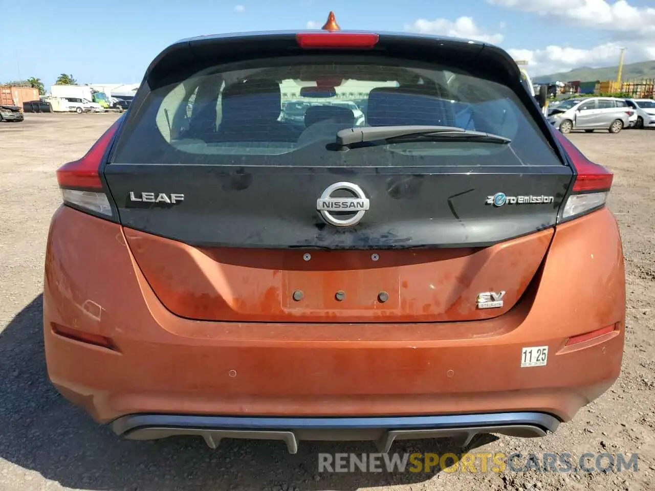 6 Photograph of a damaged car 1N4BZ1CV3NC558562 NISSAN LEAF 2022