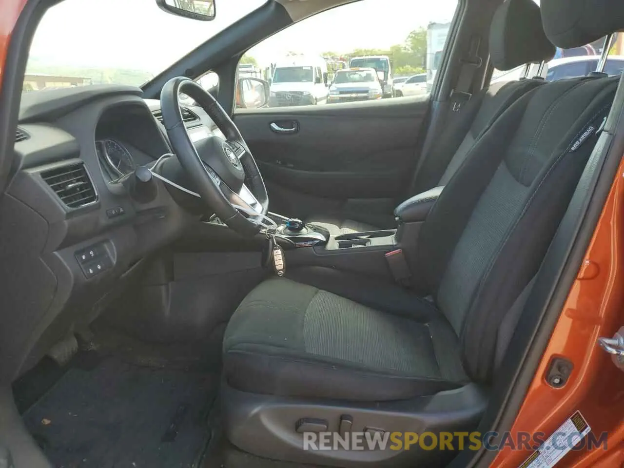 7 Photograph of a damaged car 1N4BZ1CV3NC558562 NISSAN LEAF 2022