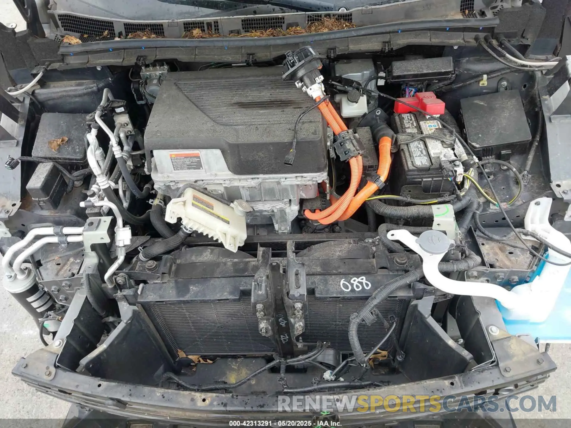 10 Photograph of a damaged car 1N4BZ1CV4NC562331 NISSAN LEAF 2022