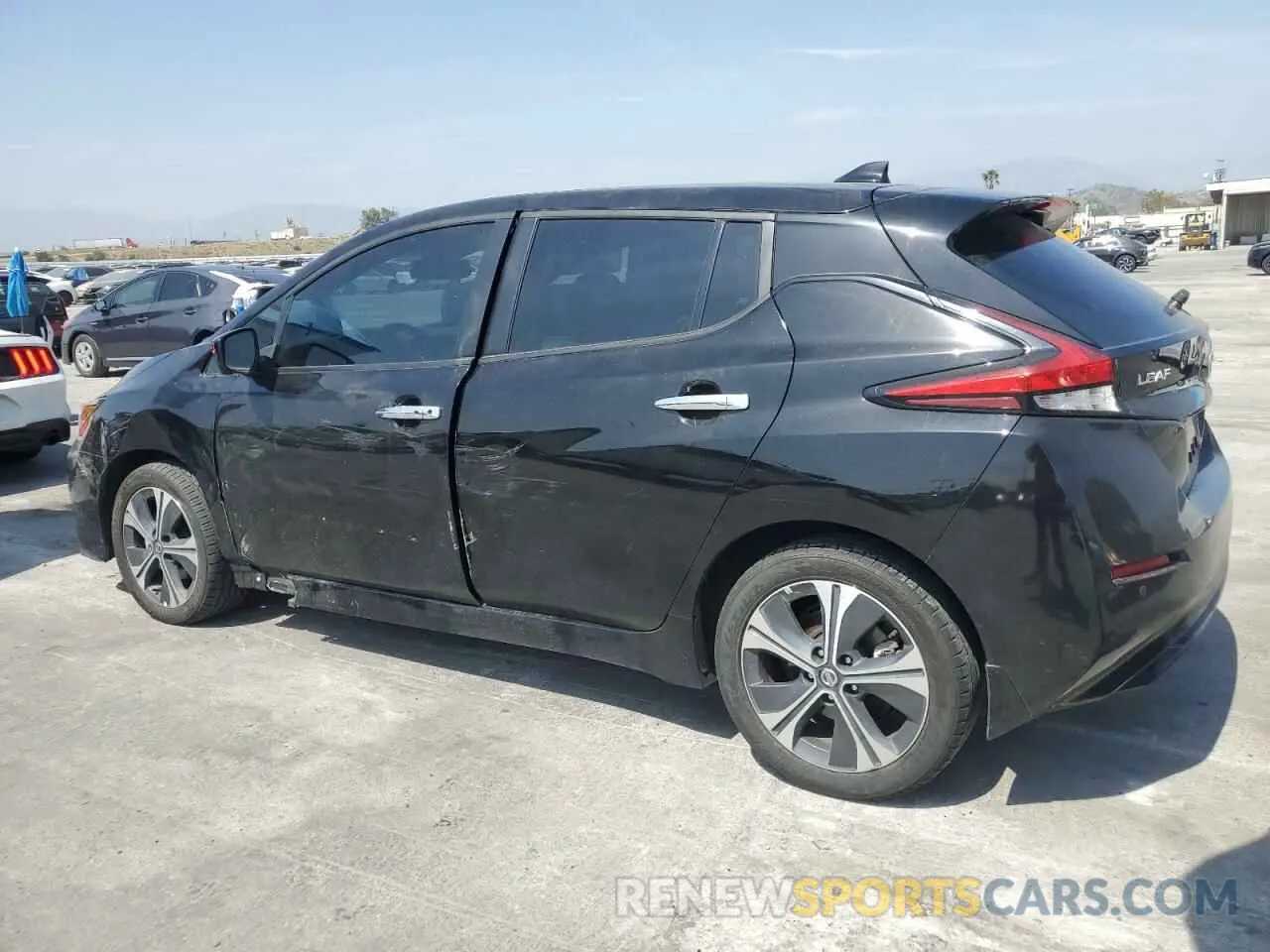 2 Фотография поврежденного автомобиля 1N4BZ1CV5NC564234 NISSAN LEAF 2022
