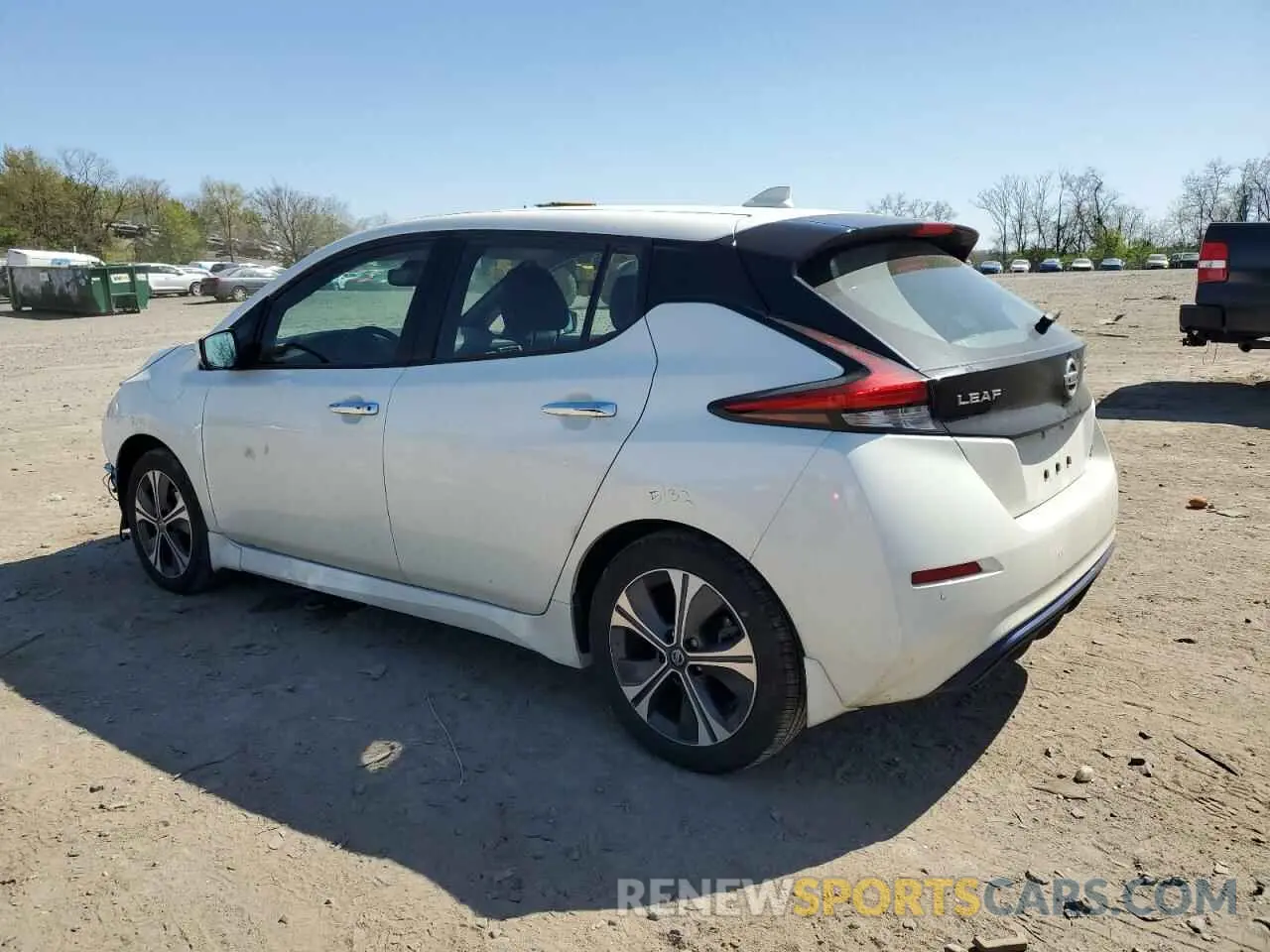 2 Photograph of a damaged car 1N4BZ1CV7NC552764 NISSAN LEAF 2022