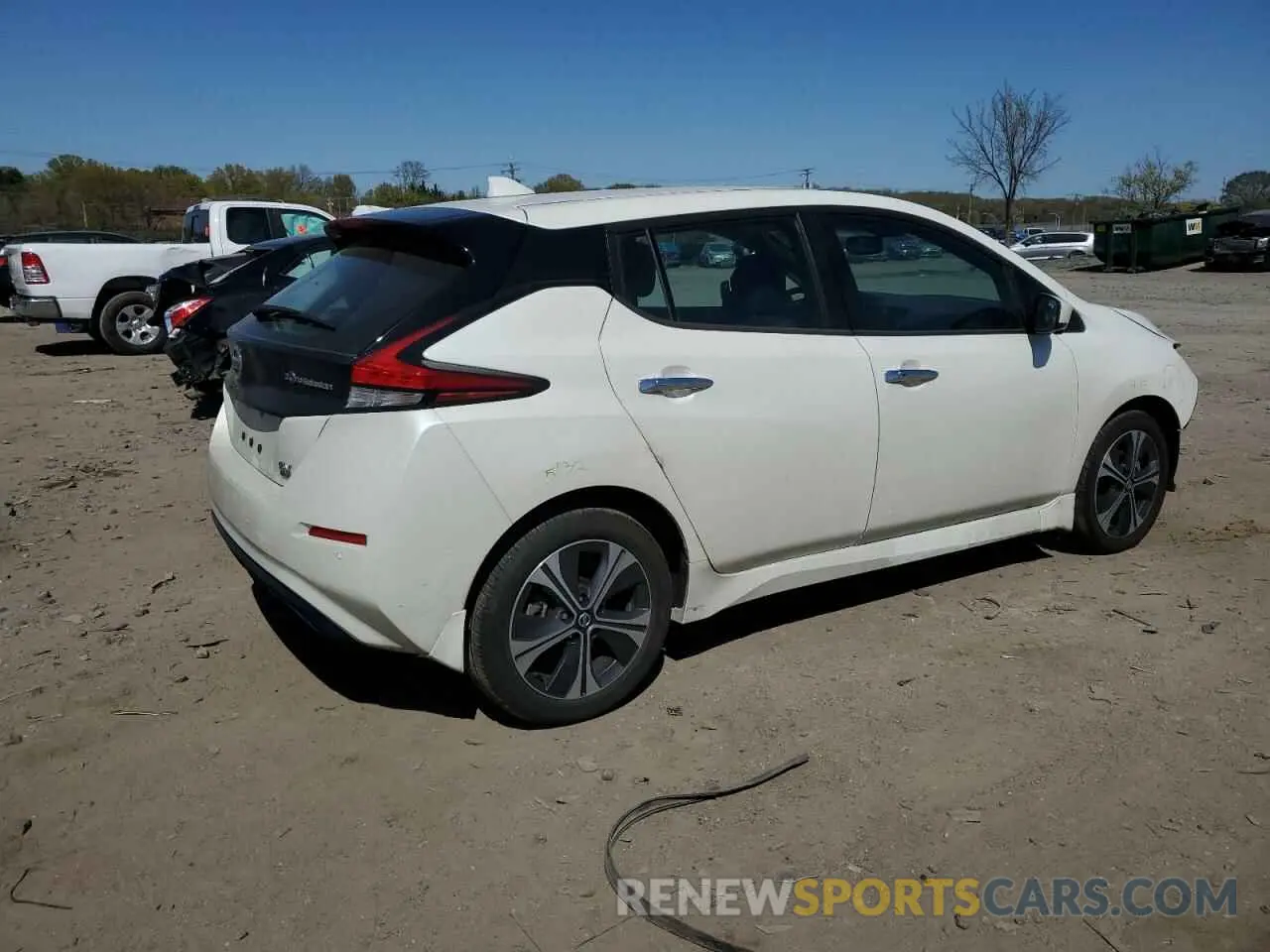 3 Photograph of a damaged car 1N4BZ1CV7NC552764 NISSAN LEAF 2022