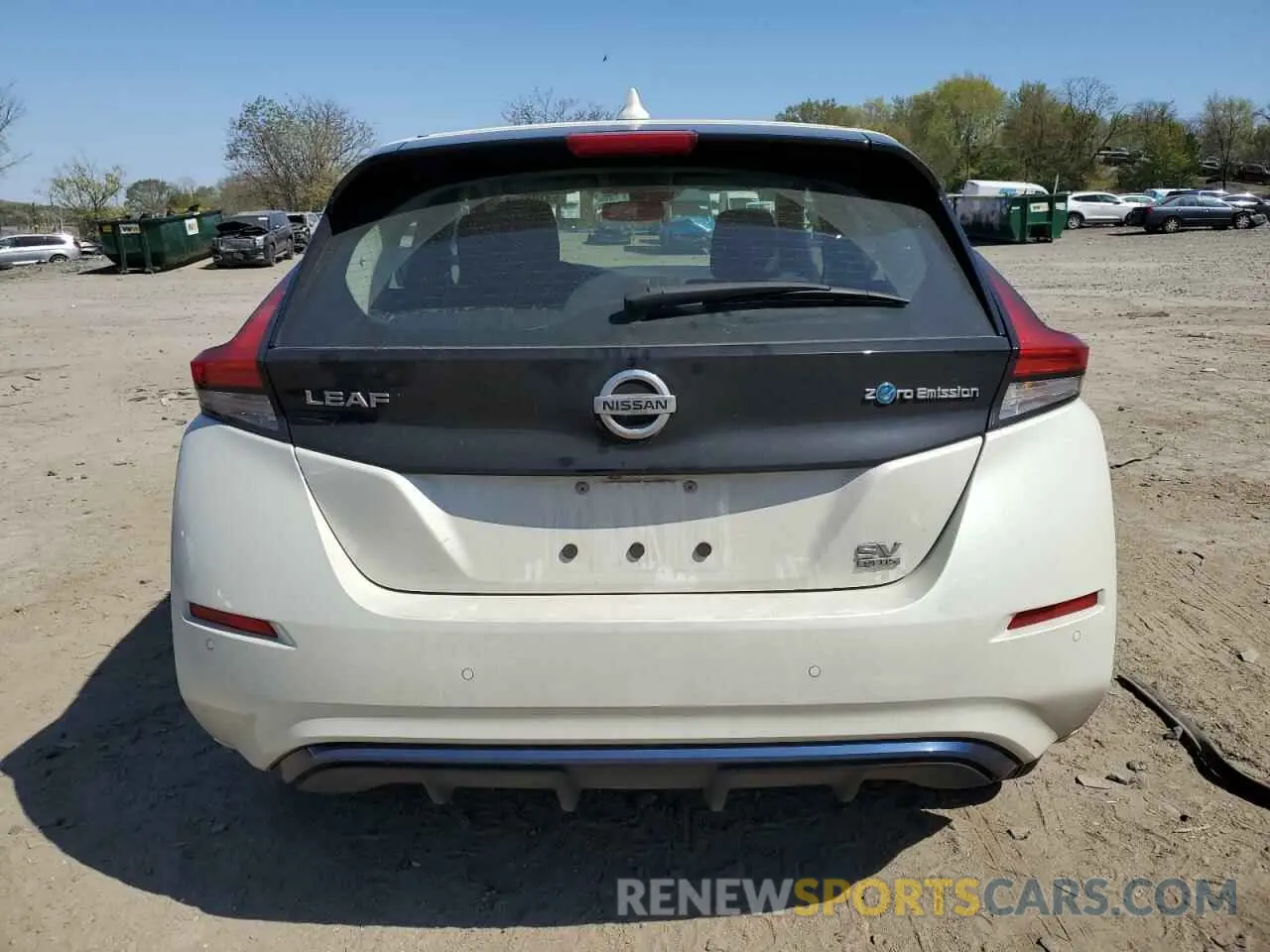 6 Photograph of a damaged car 1N4BZ1CV7NC552764 NISSAN LEAF 2022