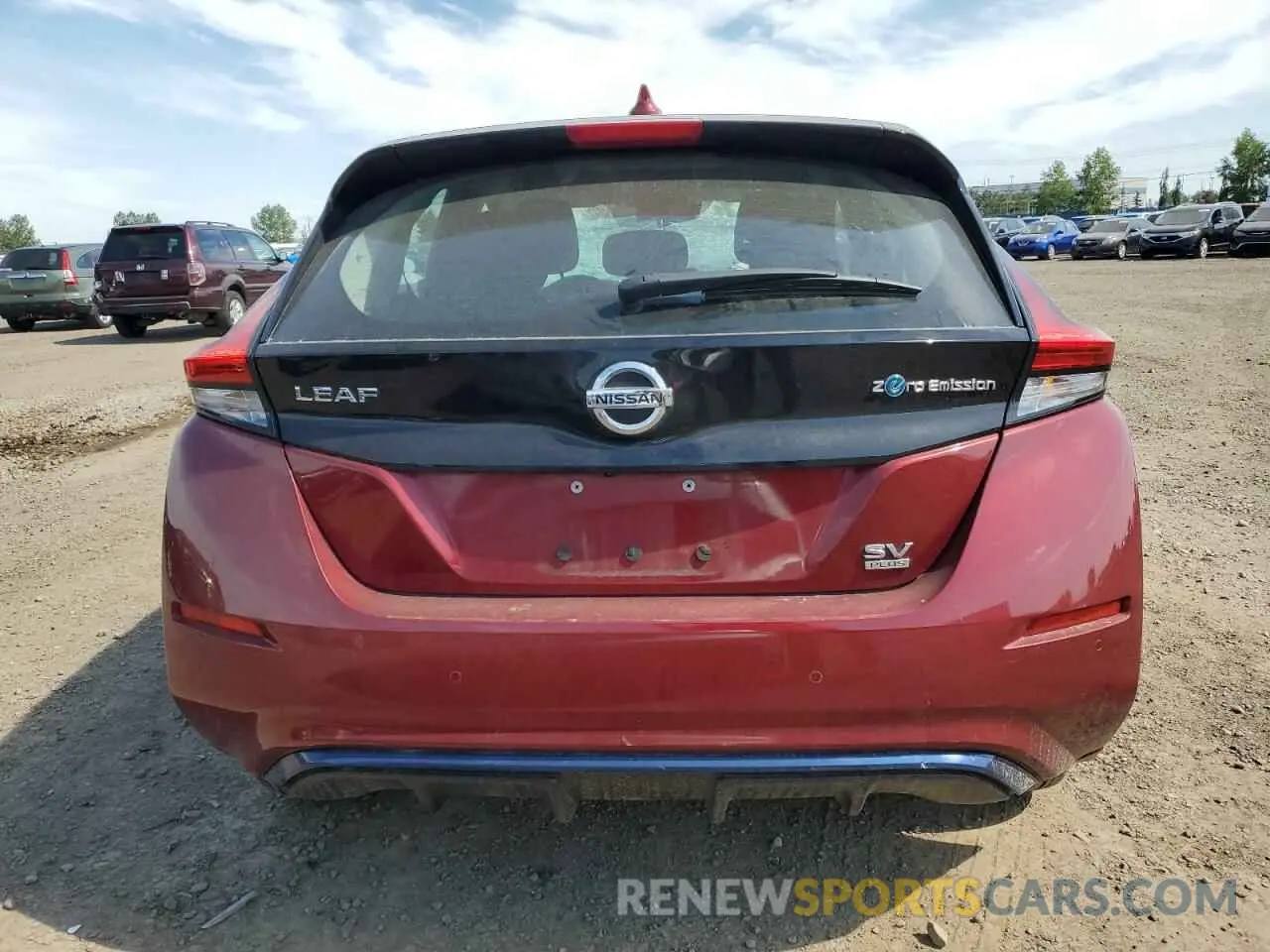 6 Photograph of a damaged car 1N4BZ1CV7NC555289 NISSAN LEAF 2022
