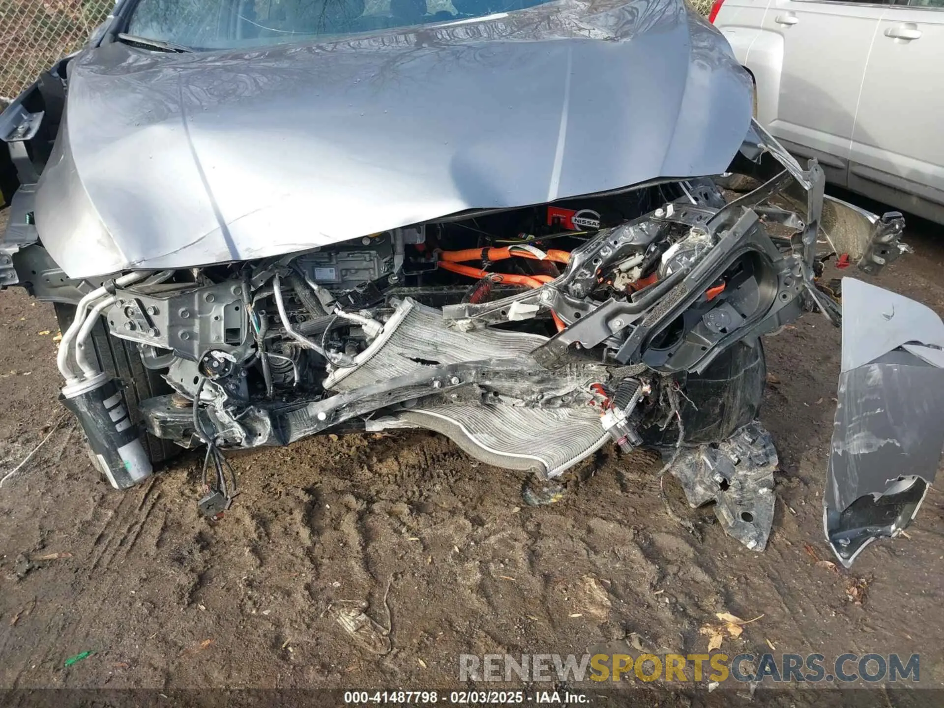 6 Photograph of a damaged car 1N4BZ1CV8NC559061 NISSAN LEAF 2022