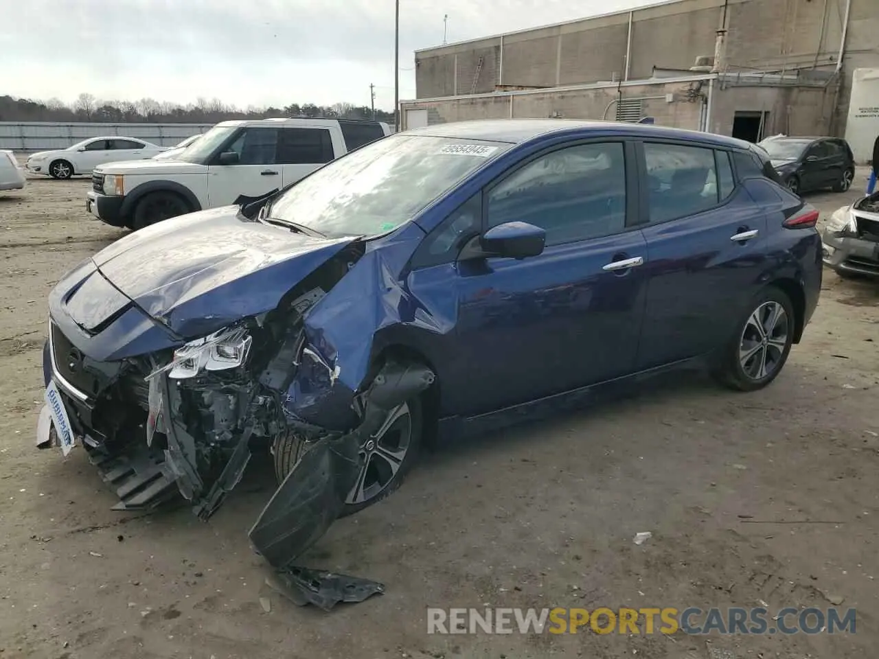 1 Photograph of a damaged car 1N4BZ1CV8NC564082 NISSAN LEAF 2022