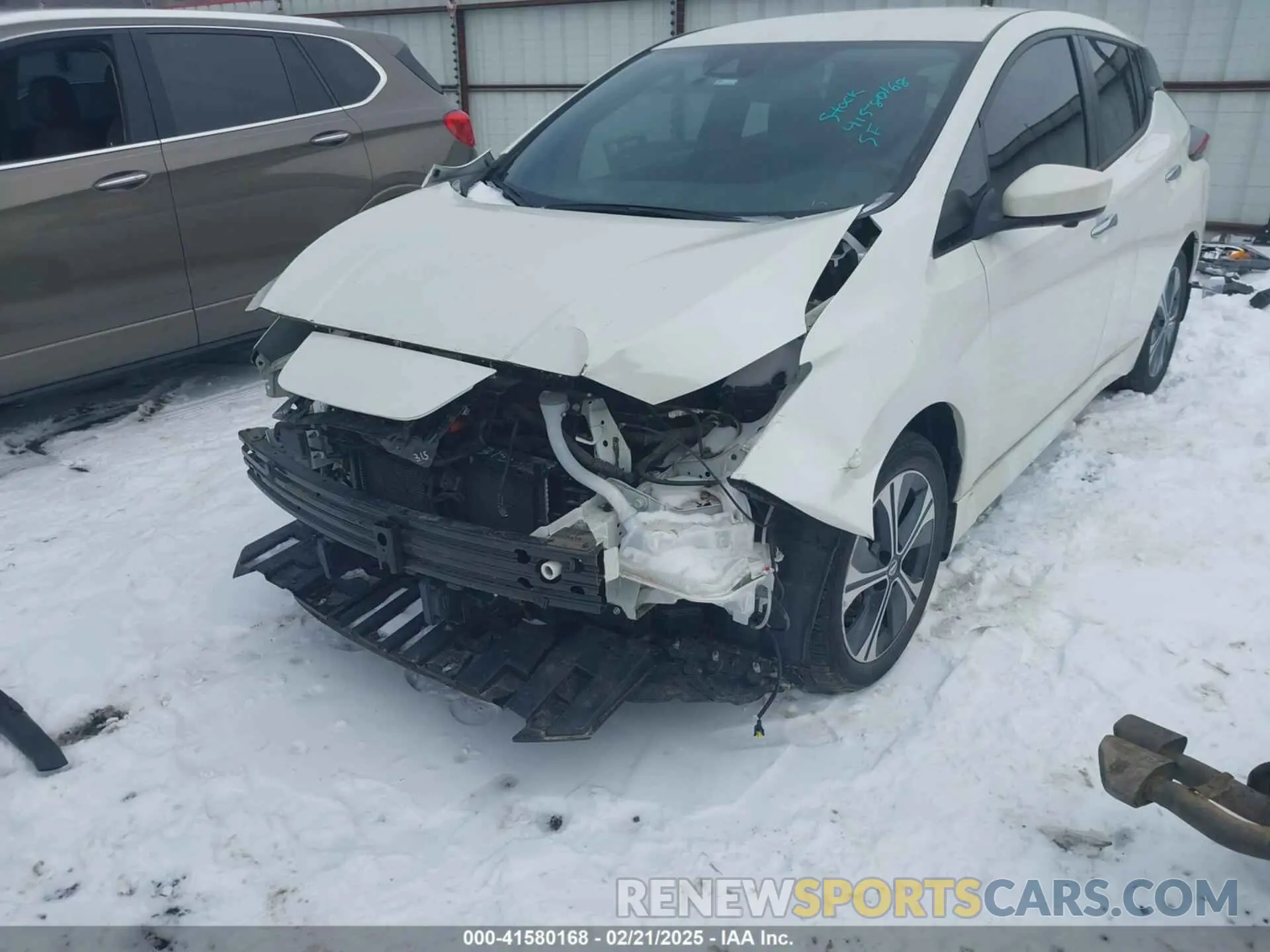 6 Photograph of a damaged car 1N4BZ1CV9NC557996 NISSAN LEAF 2022