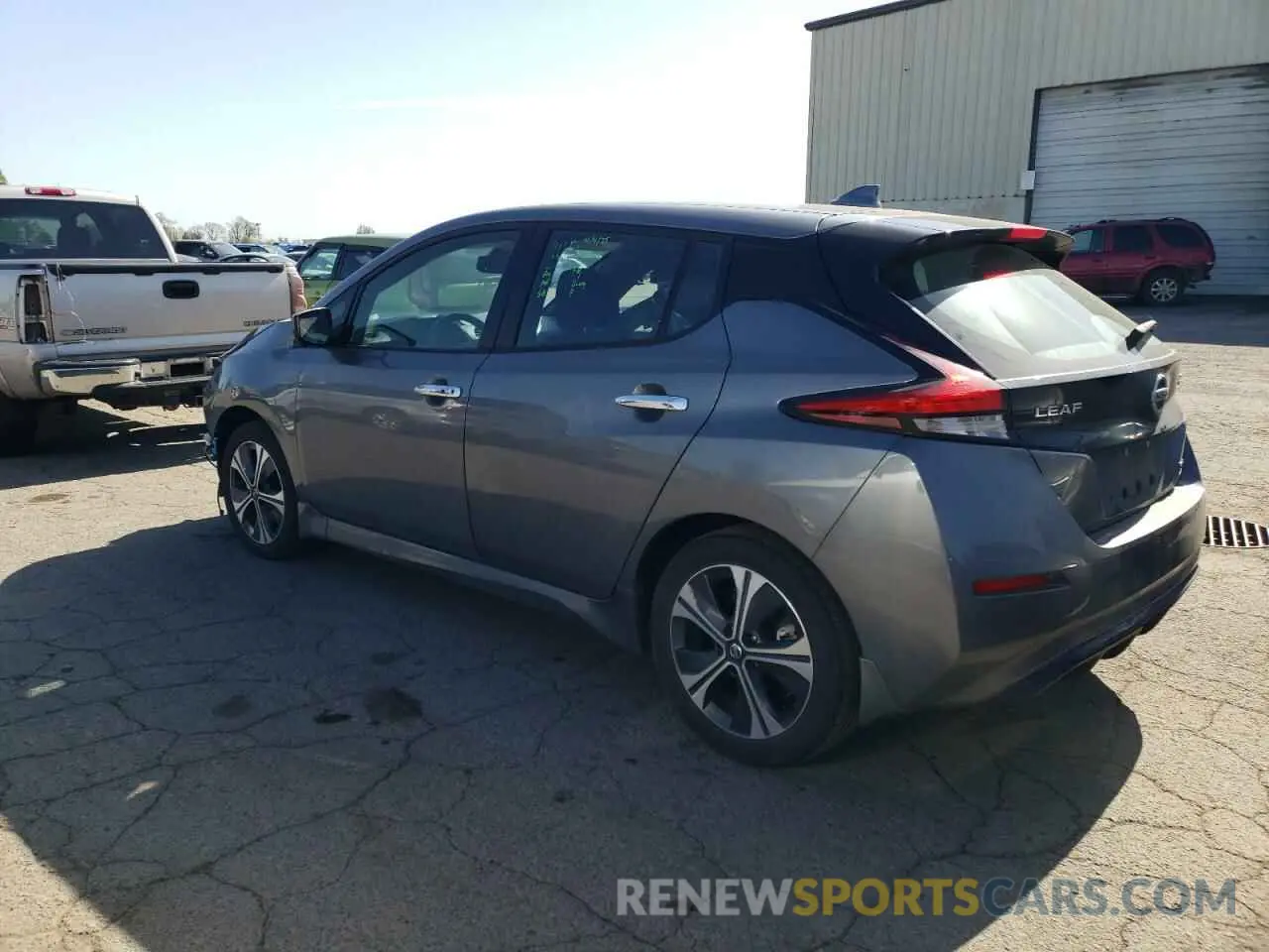 2 Photograph of a damaged car 1N4BZ1CV9NC563894 NISSAN LEAF 2022