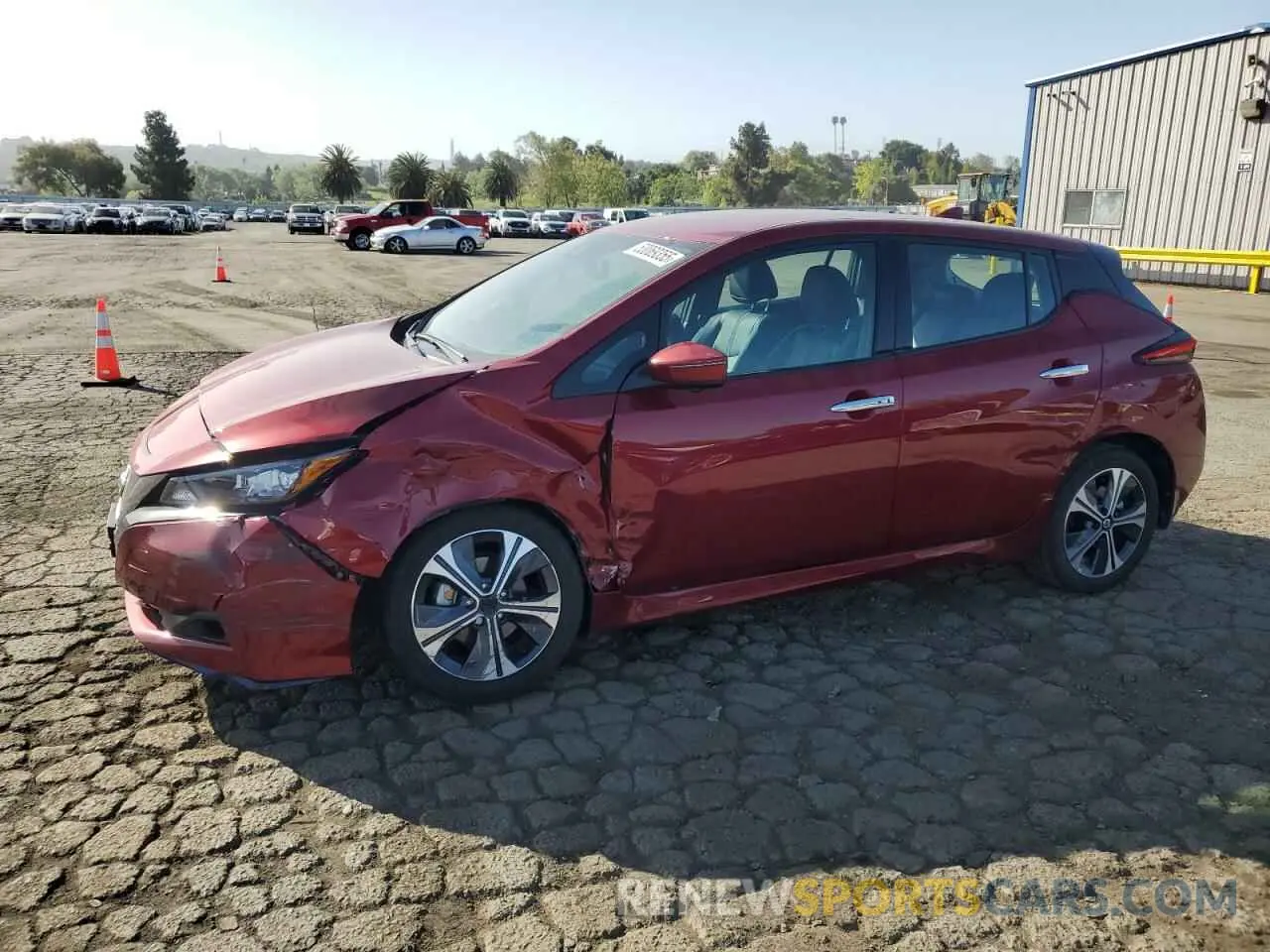 1 Фотография поврежденного автомобиля 1N4BZ1DV5NC551174 NISSAN LEAF 2022