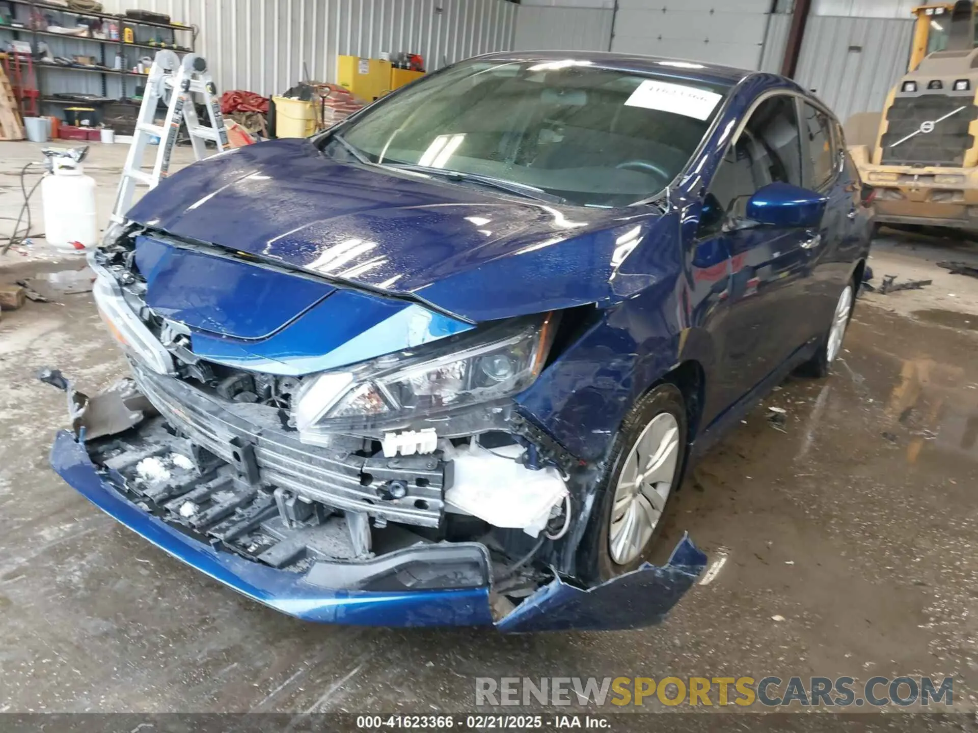 2 Фотография поврежденного автомобиля 1N4AZ1BV0PC553755 NISSAN LEAF 2023