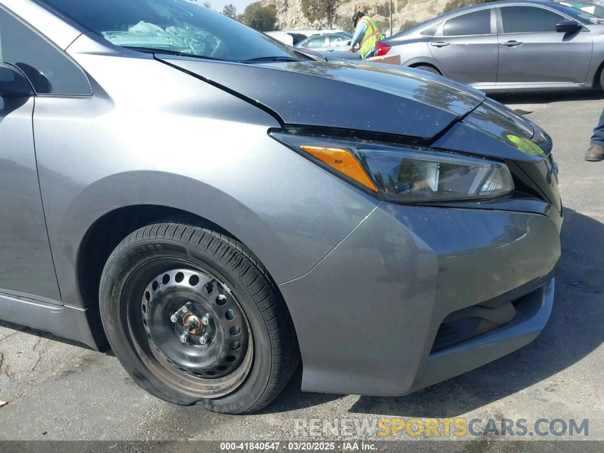 12 Фотография поврежденного автомобиля 1N4AZ1BV5PC554920 NISSAN LEAF 2023