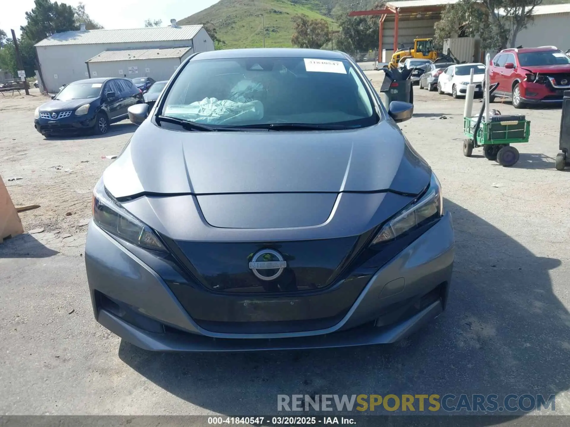 13 Фотография поврежденного автомобиля 1N4AZ1BV5PC554920 NISSAN LEAF 2023