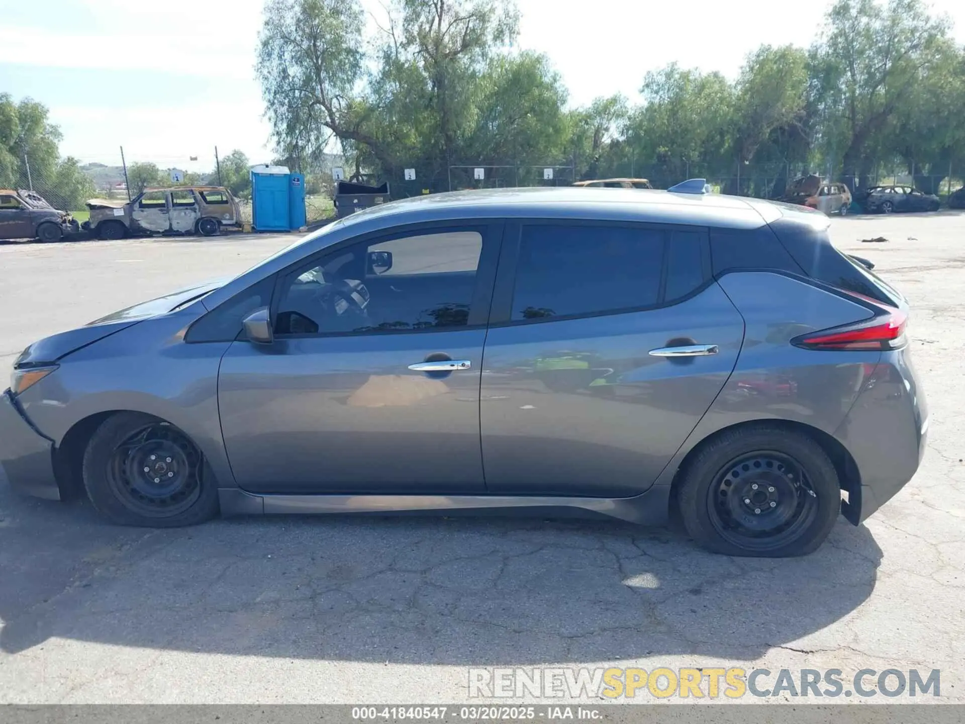 15 Фотография поврежденного автомобиля 1N4AZ1BV5PC554920 NISSAN LEAF 2023