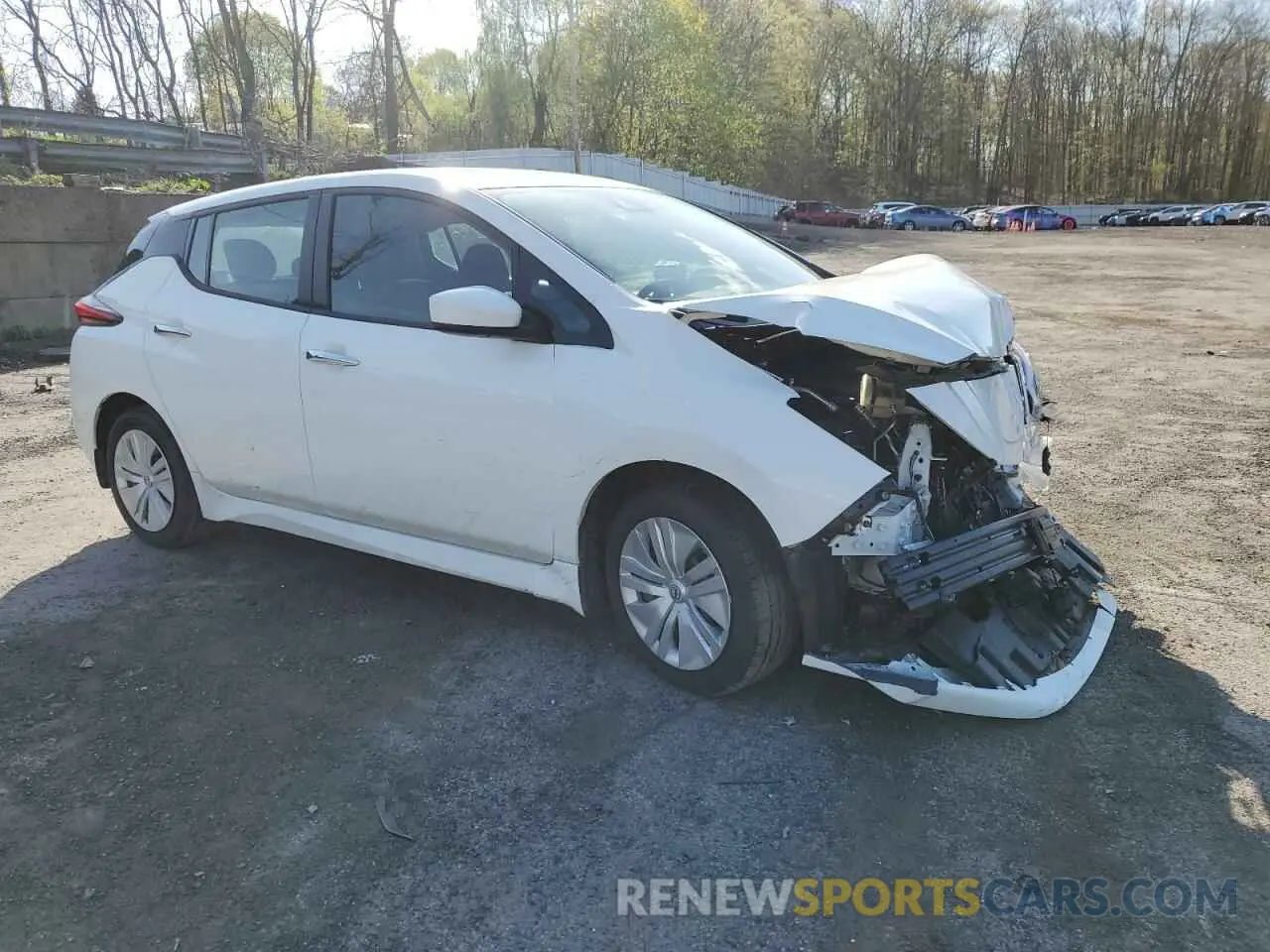 4 Фотография поврежденного автомобиля 1N4AZ1BV6PC553744 NISSAN LEAF 2023