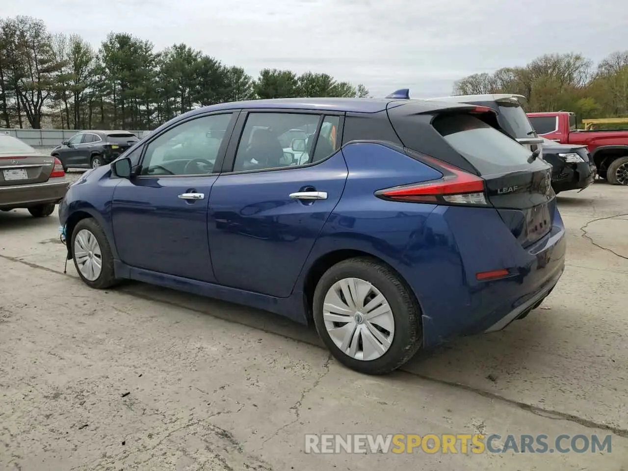 2 Photograph of a damaged car 1N4AZ1BV6PC562556 NISSAN LEAF 2023