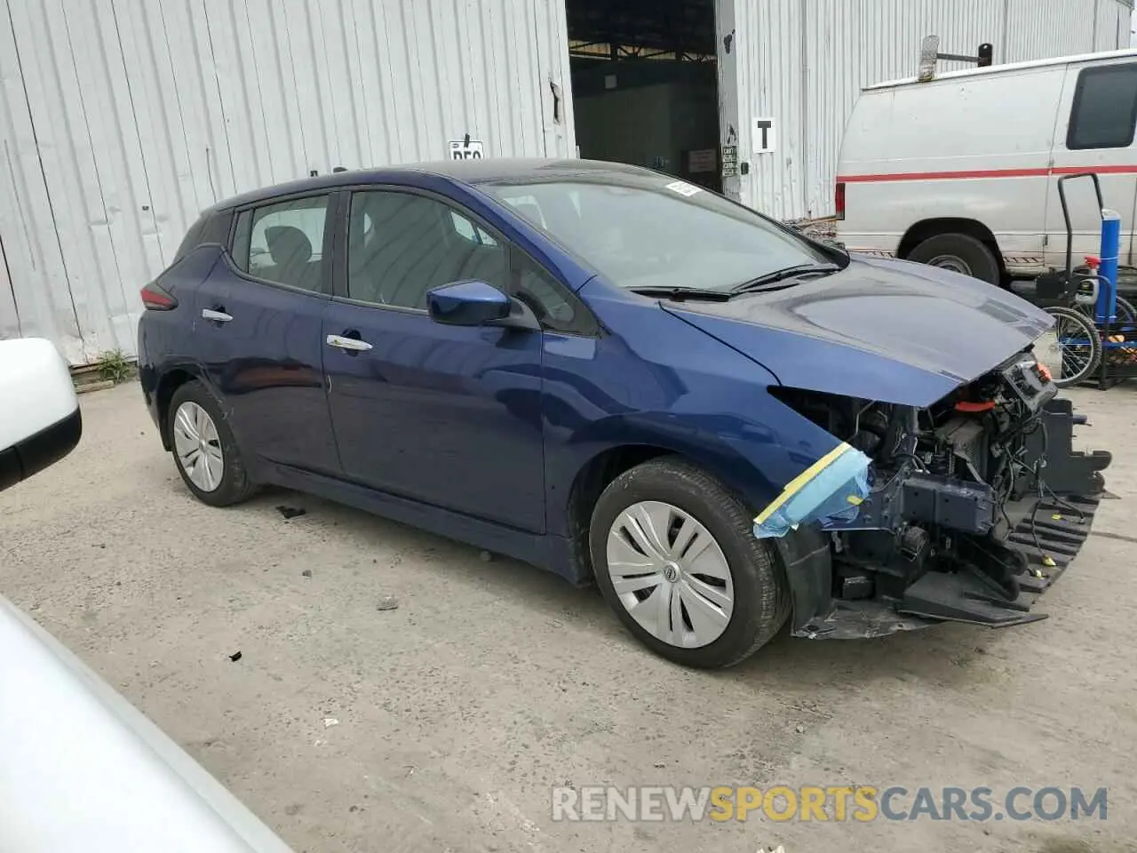 4 Photograph of a damaged car 1N4AZ1BV6PC562556 NISSAN LEAF 2023