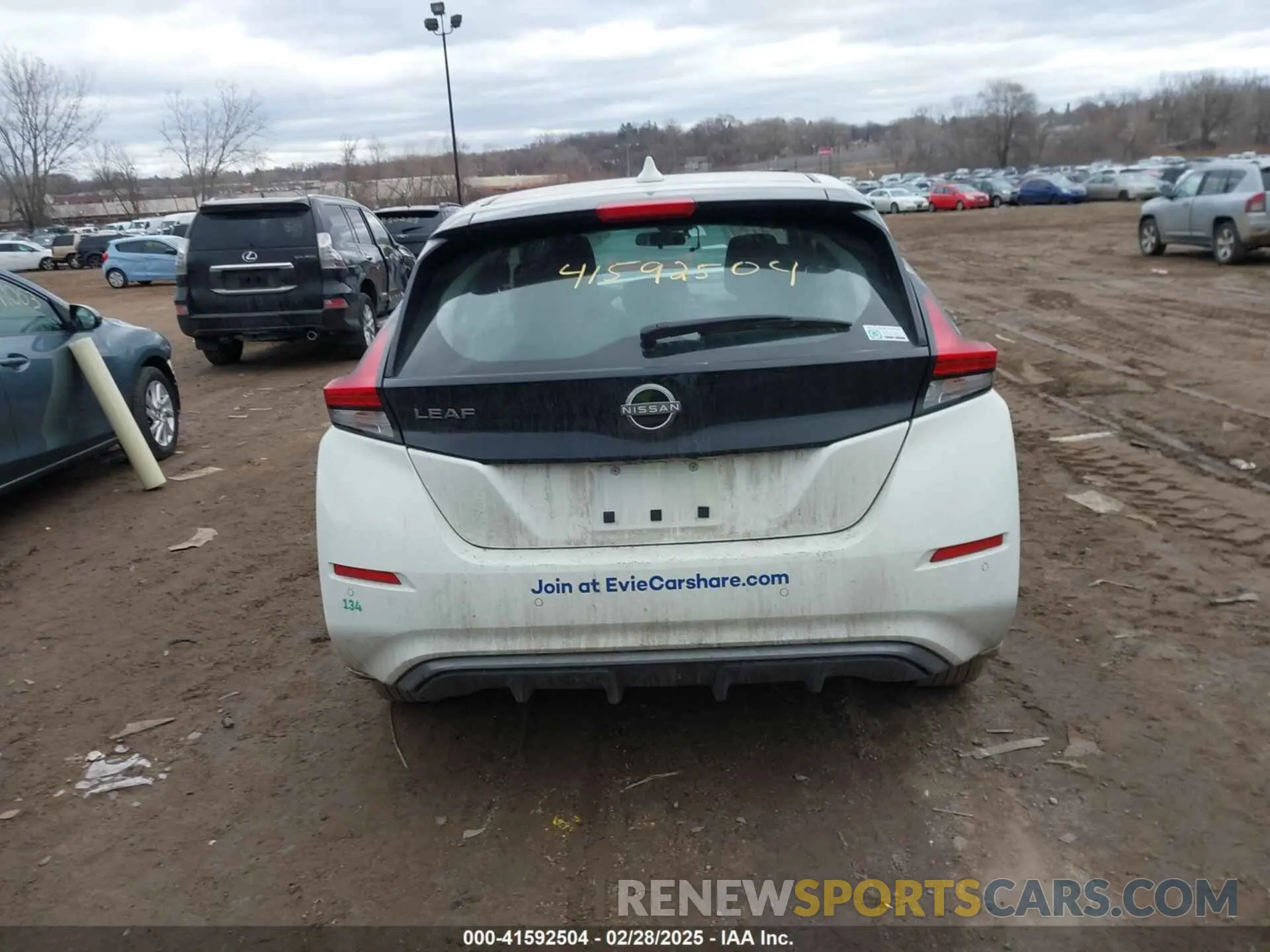 16 Photograph of a damaged car 1N4AZ1BV7PC551730 NISSAN LEAF 2023