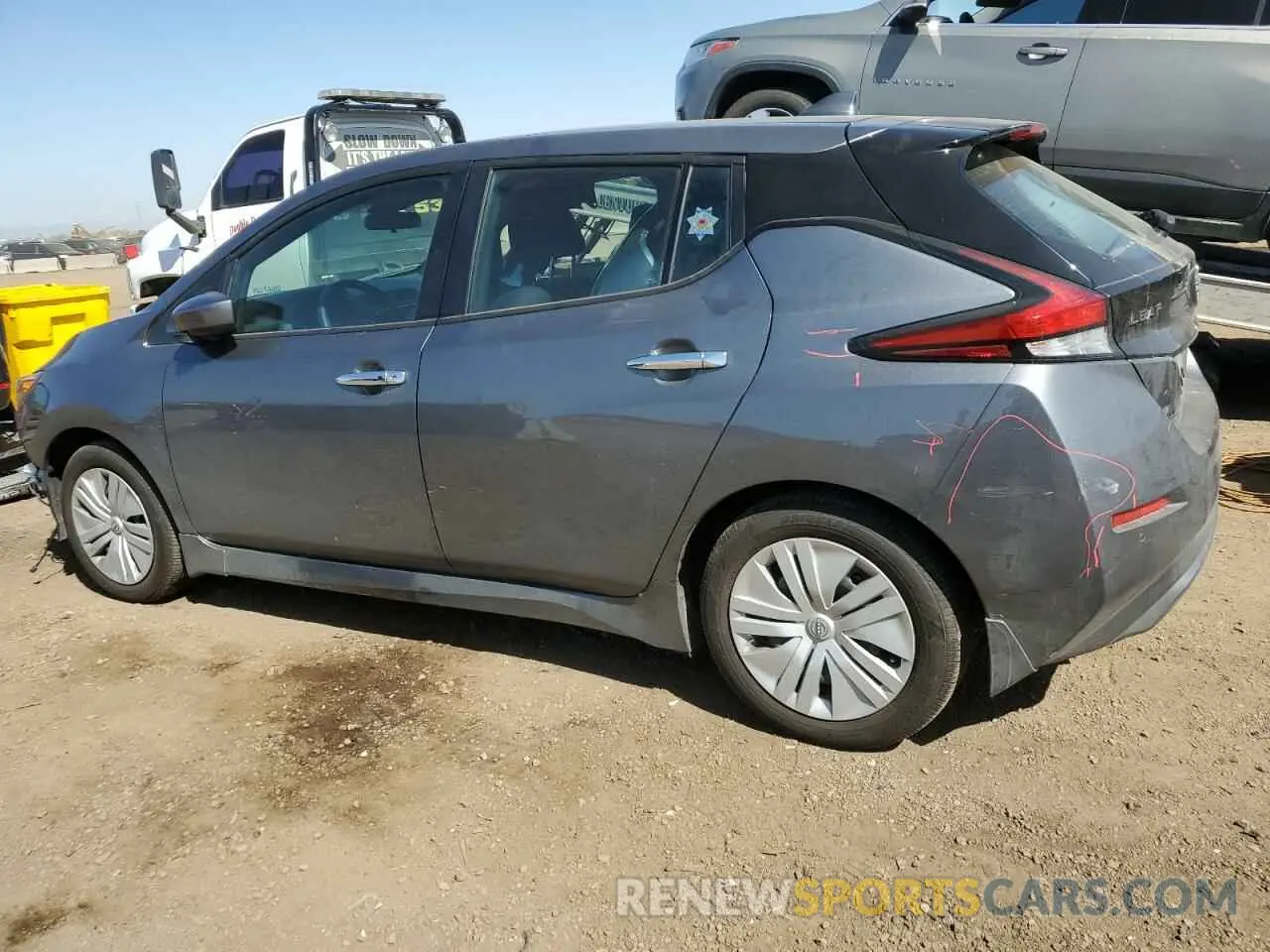 2 Photograph of a damaged car 1N4AZ1BV7PC557950 NISSAN LEAF 2023