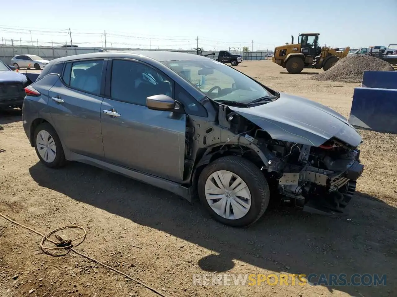 4 Photograph of a damaged car 1N4AZ1BV7PC557950 NISSAN LEAF 2023