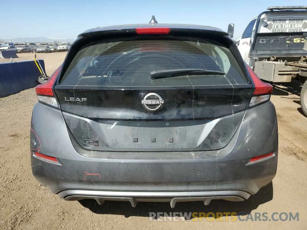 6 Photograph of a damaged car 1N4AZ1BV7PC557950 NISSAN LEAF 2023