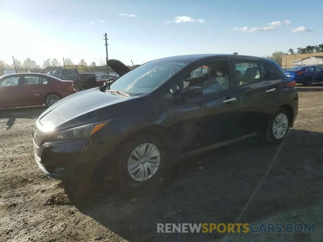 1 Фотография поврежденного автомобиля 1N4AZ1BV8PC561621 NISSAN LEAF 2023