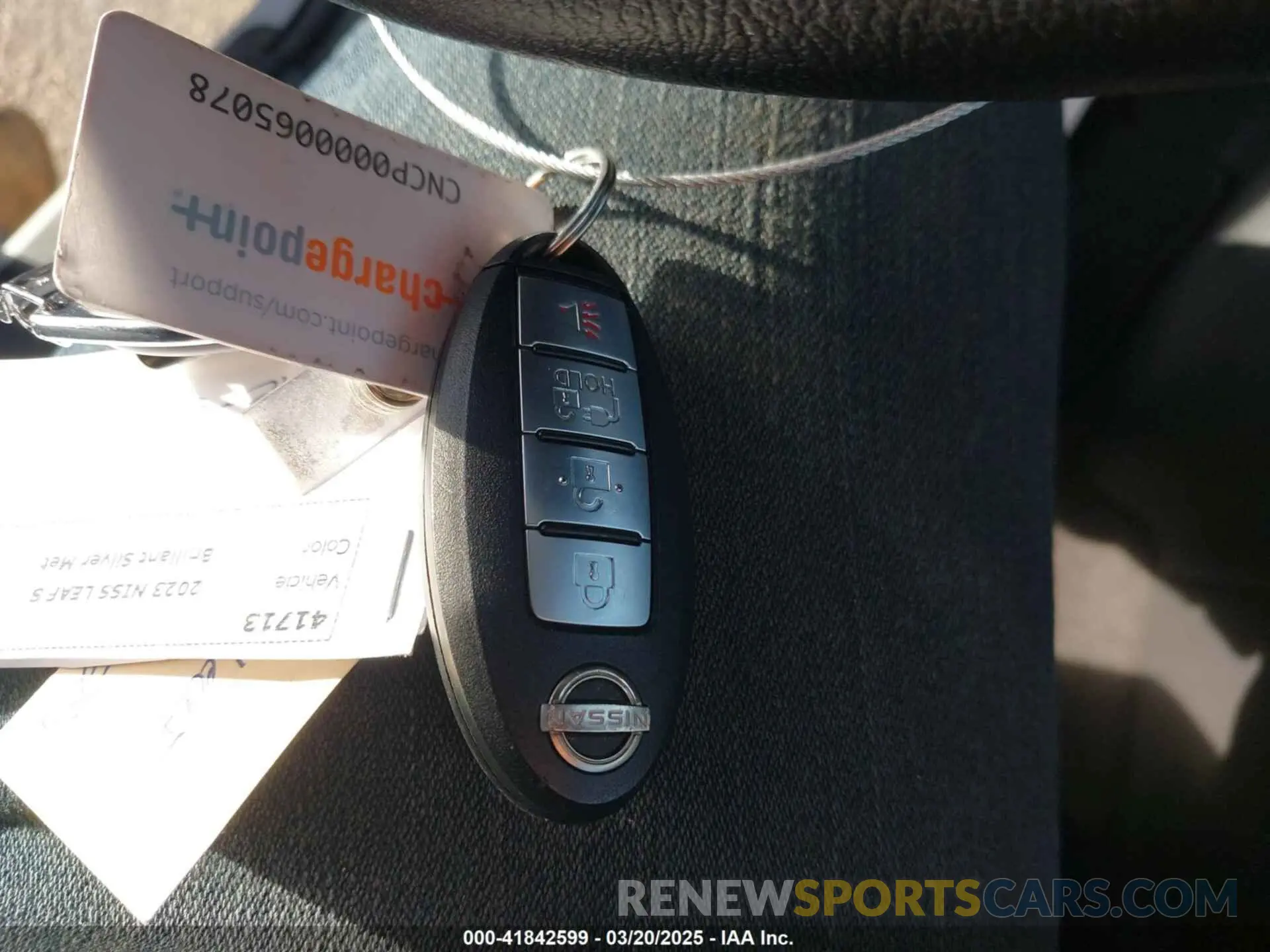 11 Photograph of a damaged car 1N4AZ1BV9PC559344 NISSAN LEAF 2023