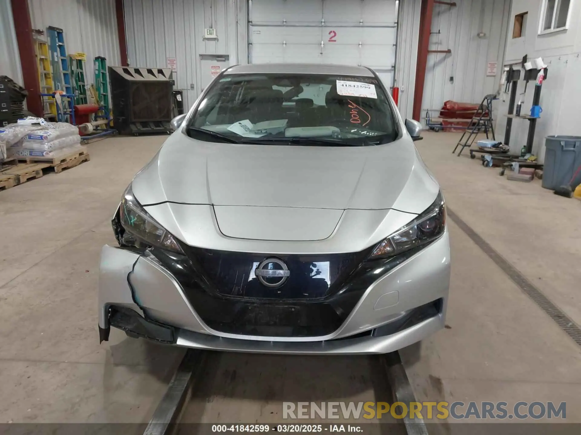12 Photograph of a damaged car 1N4AZ1BV9PC559344 NISSAN LEAF 2023