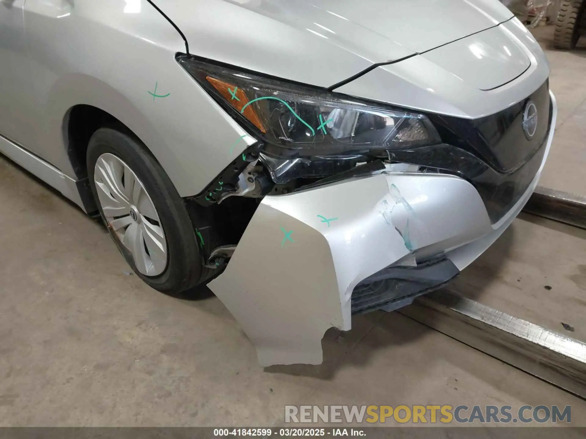 6 Photograph of a damaged car 1N4AZ1BV9PC559344 NISSAN LEAF 2023