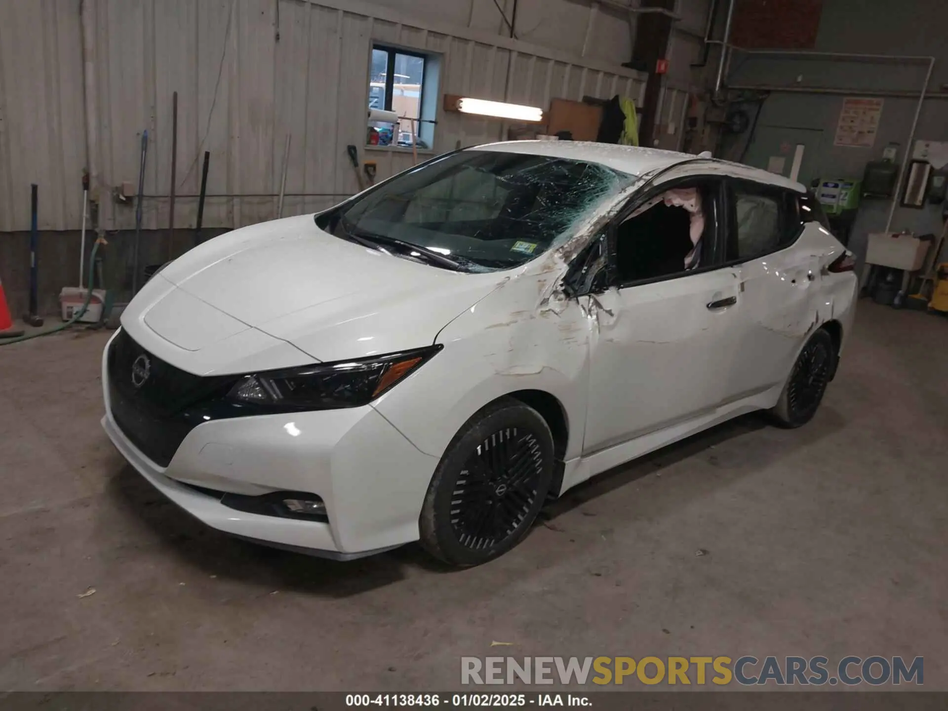 2 Фотография поврежденного автомобиля 1N4CZ1CV0PC563256 NISSAN LEAF 2023