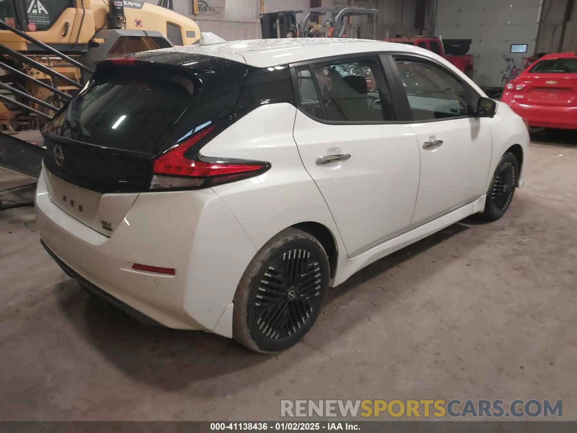 4 Фотография поврежденного автомобиля 1N4CZ1CV0PC563256 NISSAN LEAF 2023