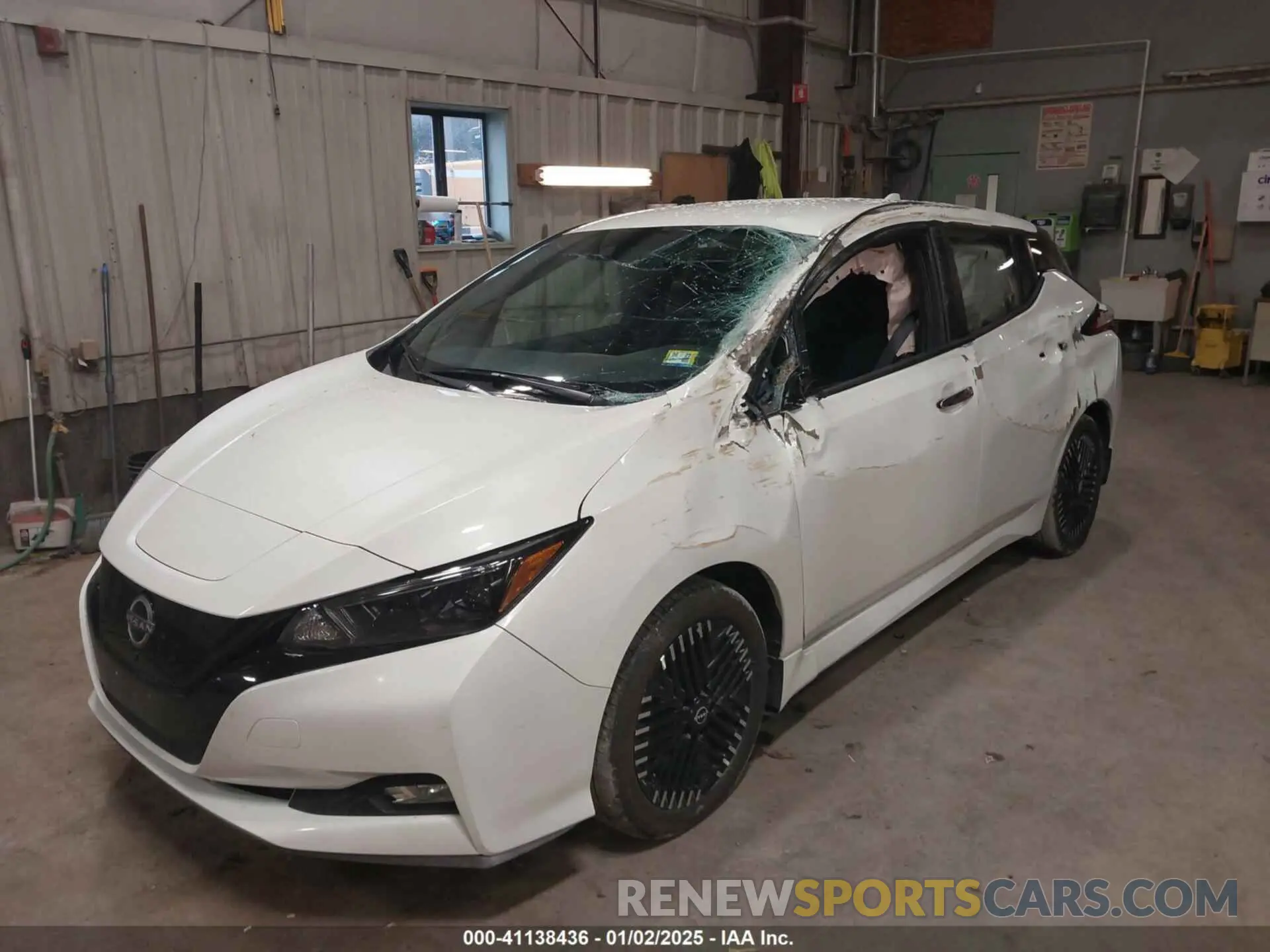 6 Фотография поврежденного автомобиля 1N4CZ1CV0PC563256 NISSAN LEAF 2023