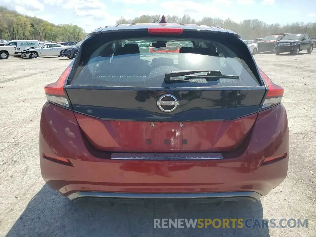 6 Photograph of a damaged car 1N4CZ1CV2PC550685 NISSAN LEAF 2023