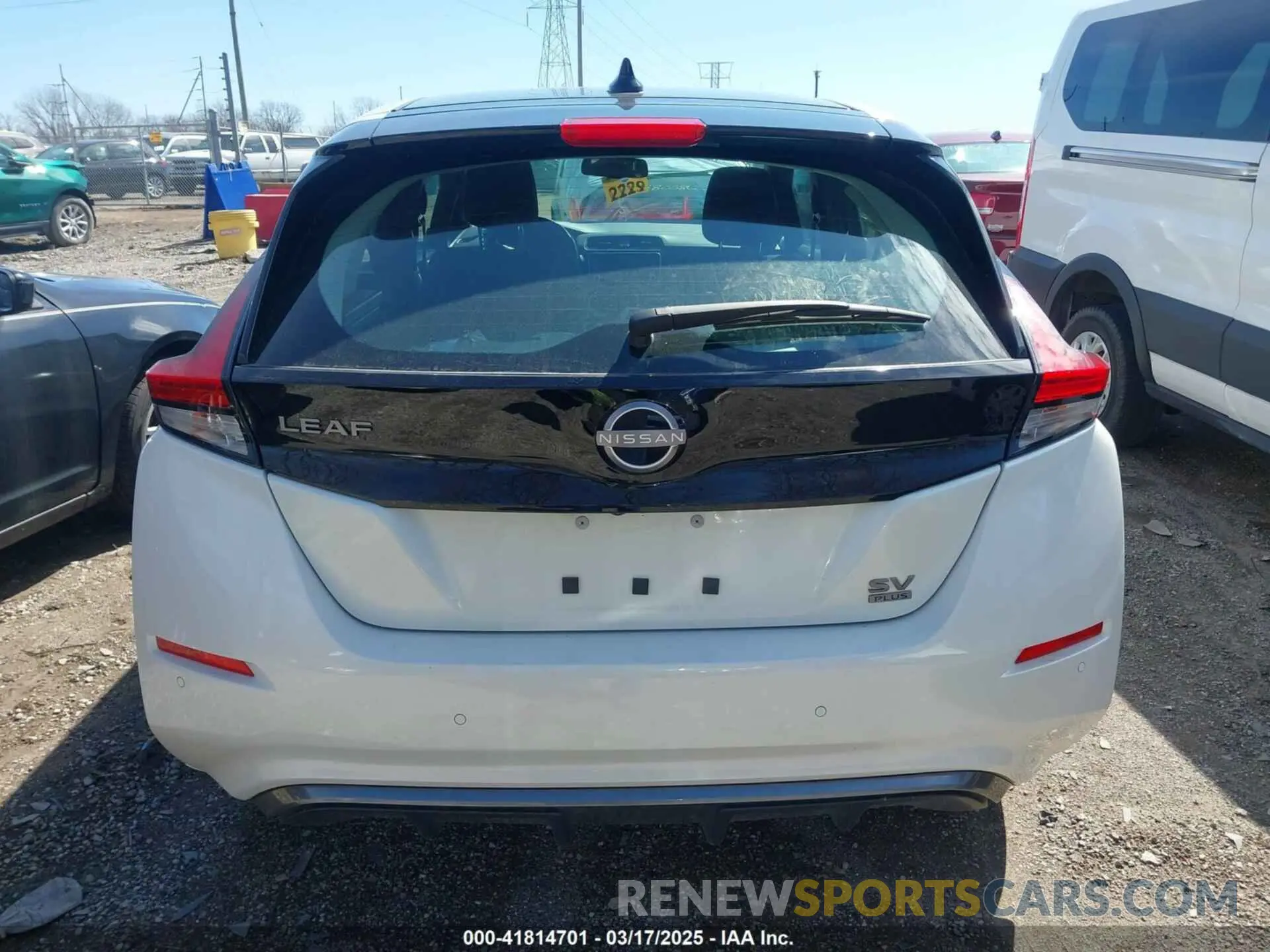 17 Photograph of a damaged car 1N4CZ1CV2PC557412 NISSAN LEAF 2023