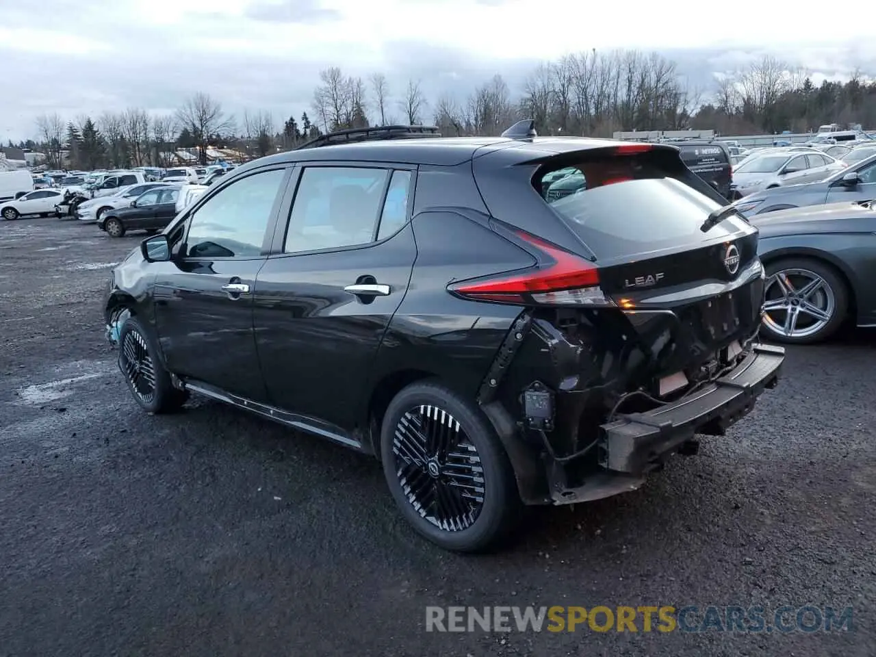 2 Фотография поврежденного автомобиля 1N4CZ1CV5PC552799 NISSAN LEAF 2023
