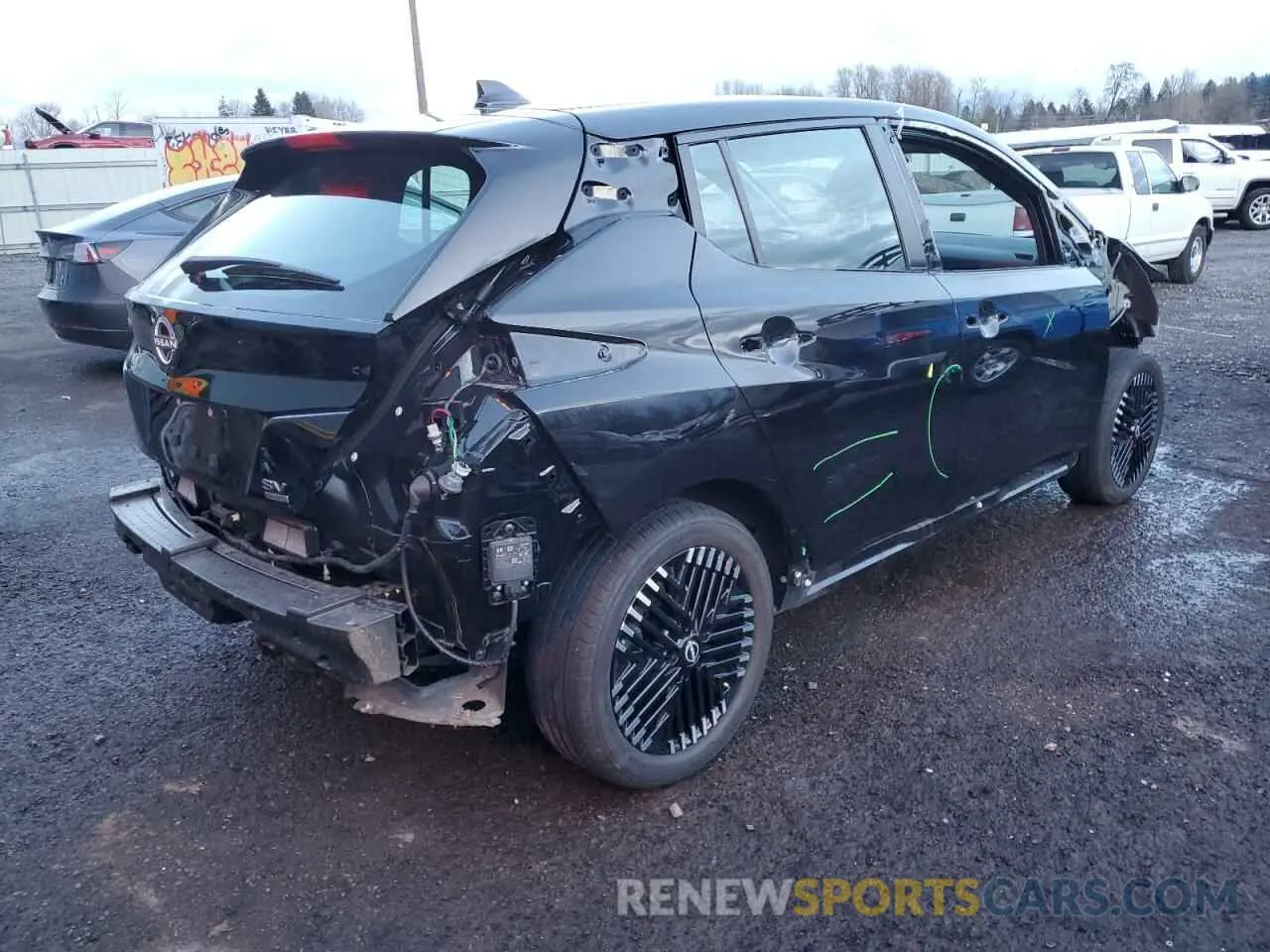 3 Фотография поврежденного автомобиля 1N4CZ1CV5PC552799 NISSAN LEAF 2023