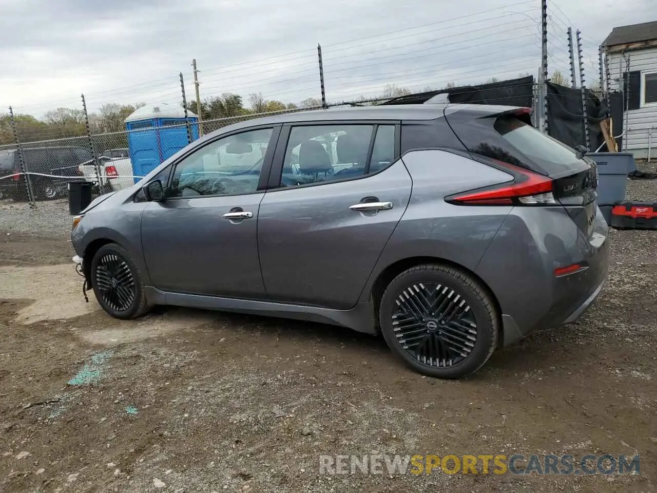 2 Photograph of a damaged car 1N4CZ1CV7PC558569 NISSAN LEAF 2023